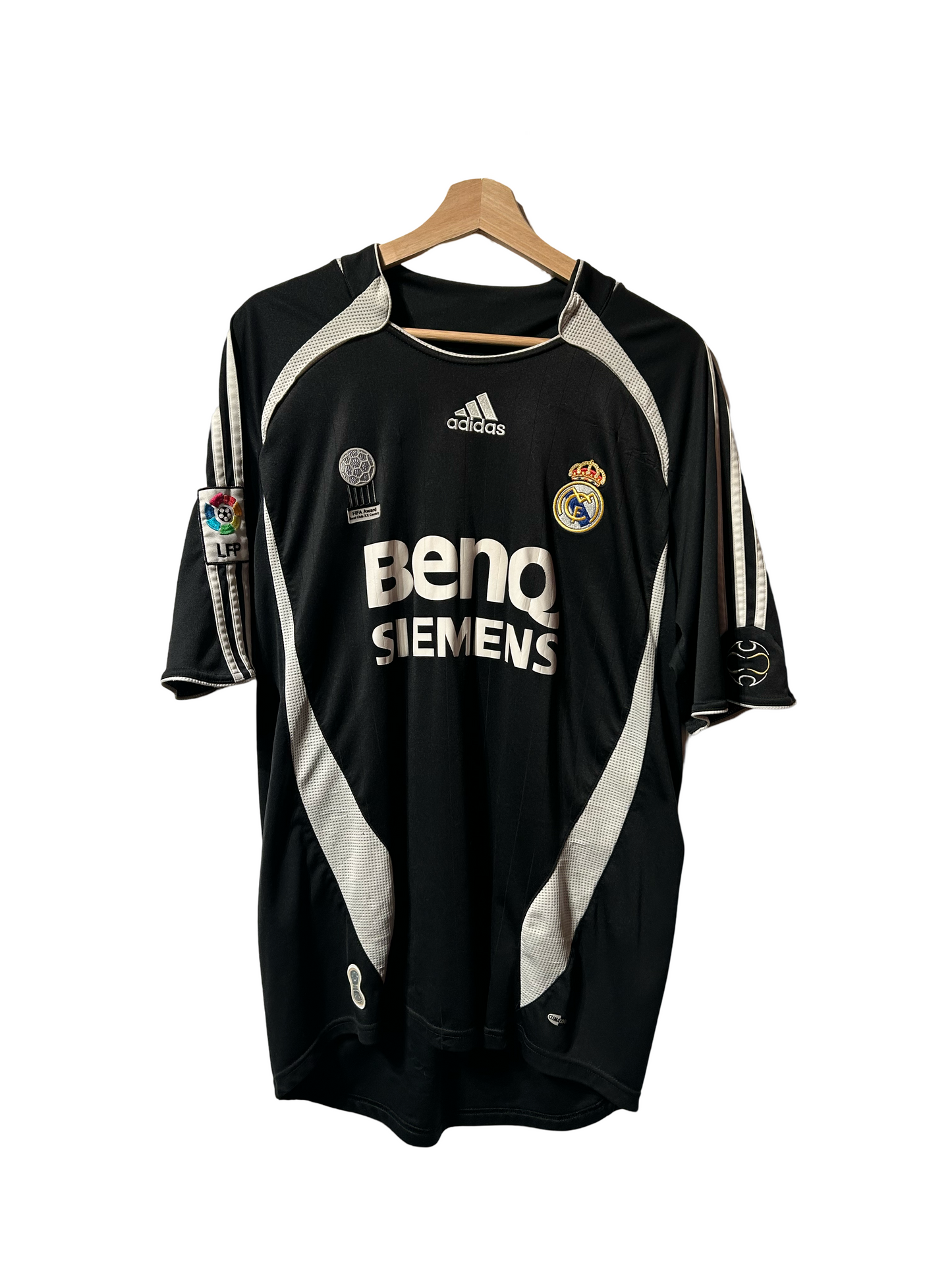 Real Madrid 2006-07 Away Shirt, #3 Roberto Carlos - L