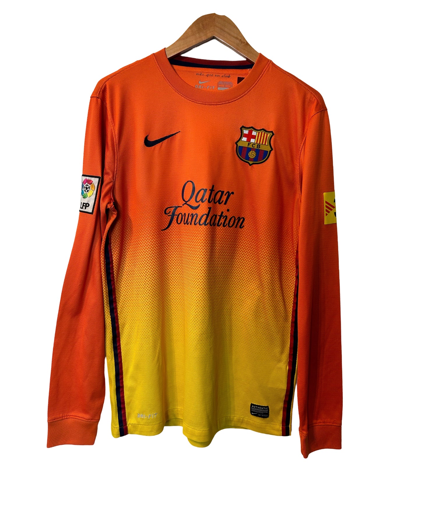 FC Barcelona 2012-13 Away Shirt (L/S), #10 Lionel Messi - S