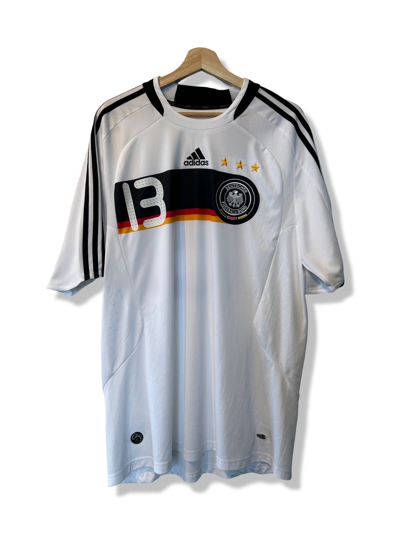 Germany 2008-09 Home Shirt - Ballack #13 - XL