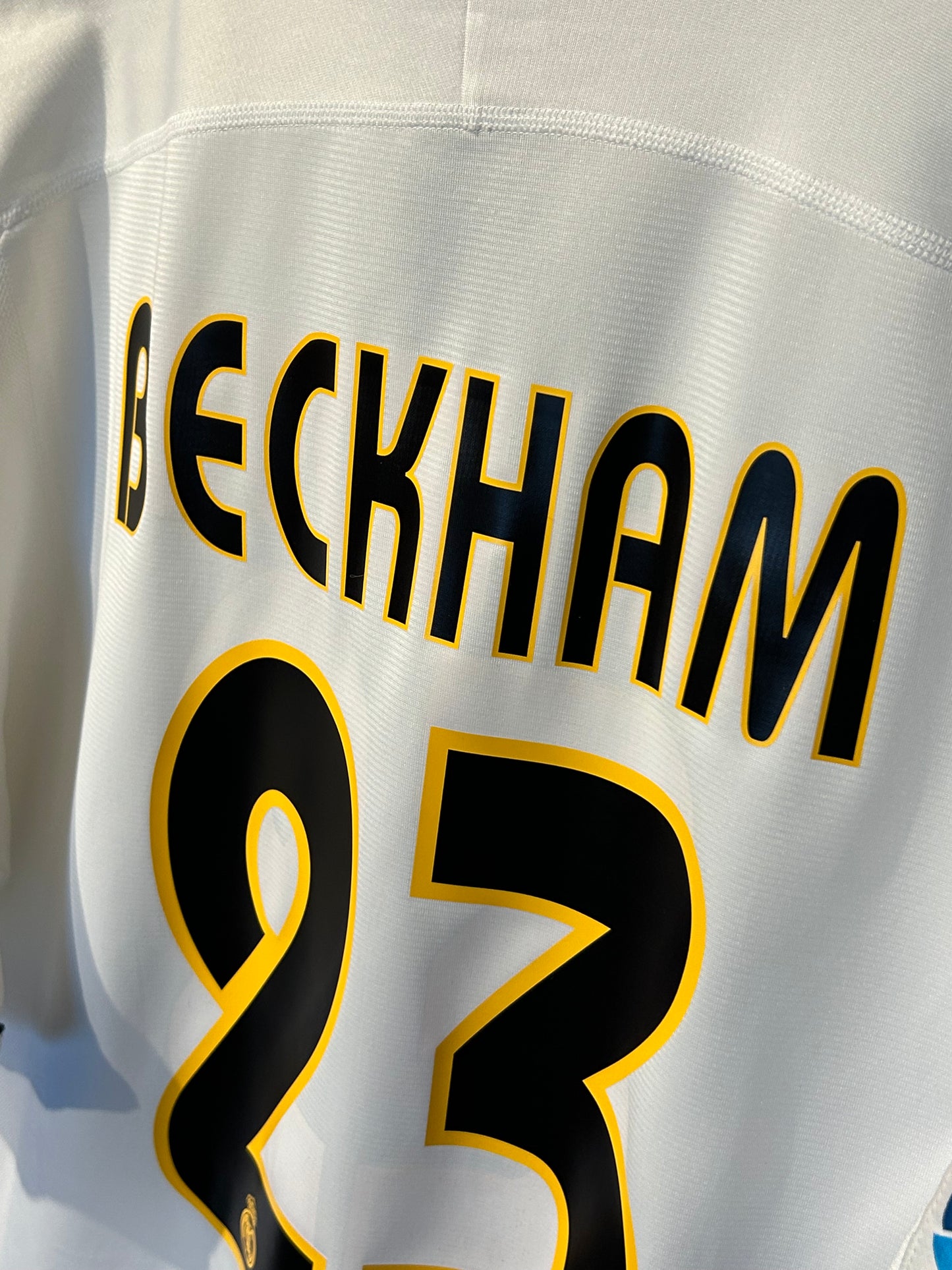 Real Madrid 2003-04 Home Shirt - Beckham #23 - XL
