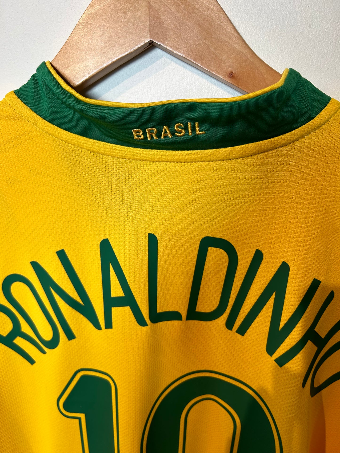 Brazil 2006-08 Home Shirt BNWT - Ronaldinho #10 - 3XL