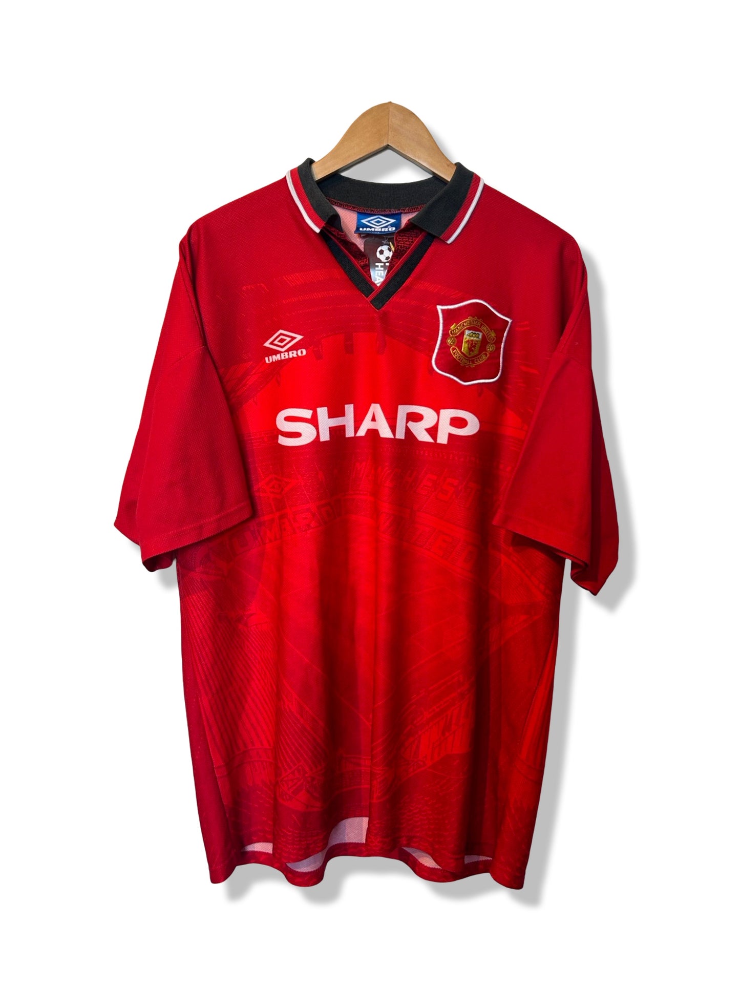 Manchester United 1994-96 Home Shirt - Cantona #7 - XXL