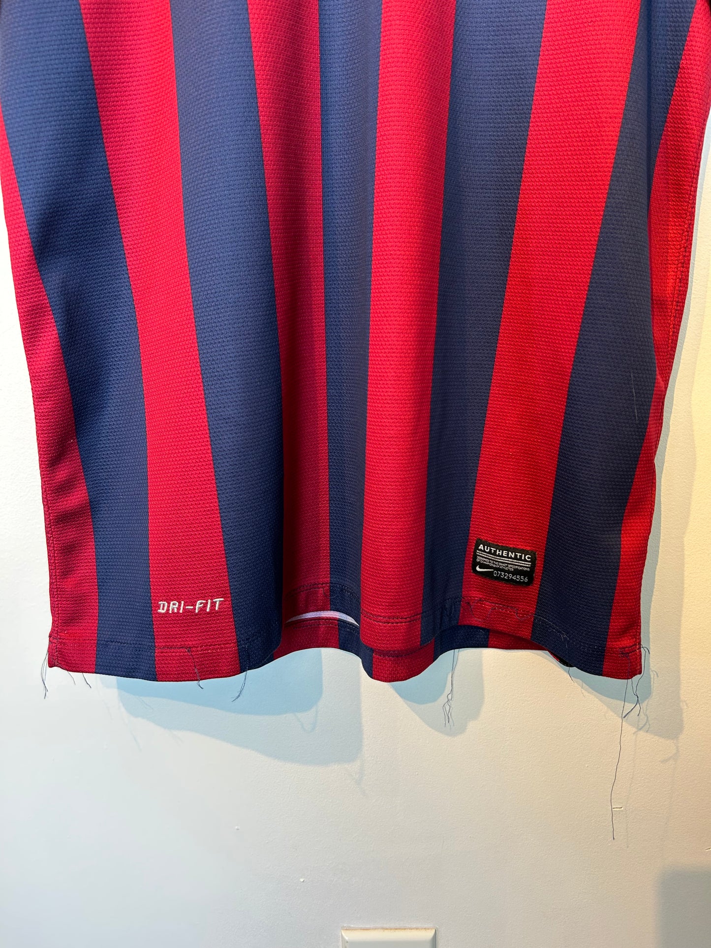 Barcelona 2013-14 Home Shirt - Messi #10 - S