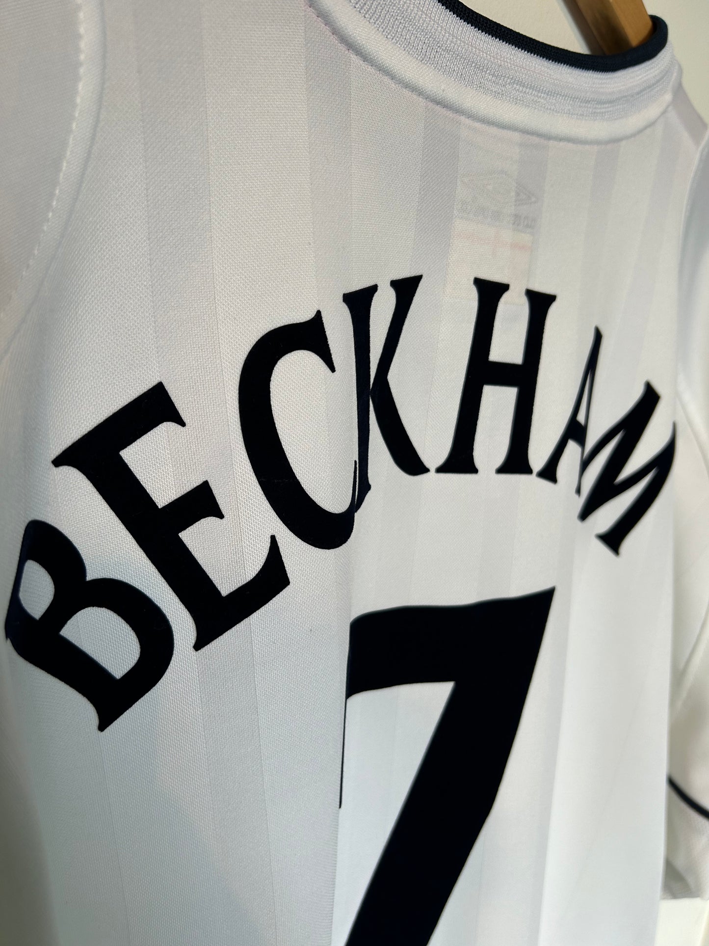 England 2001-03 Home Shirt - Beckham #7 - XXL