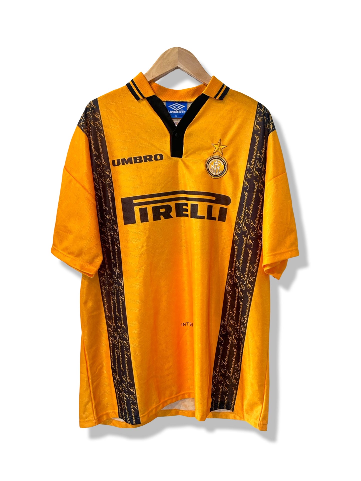 Inter Milan 1996-97 Third Shirt - Zanetti #4 - XL