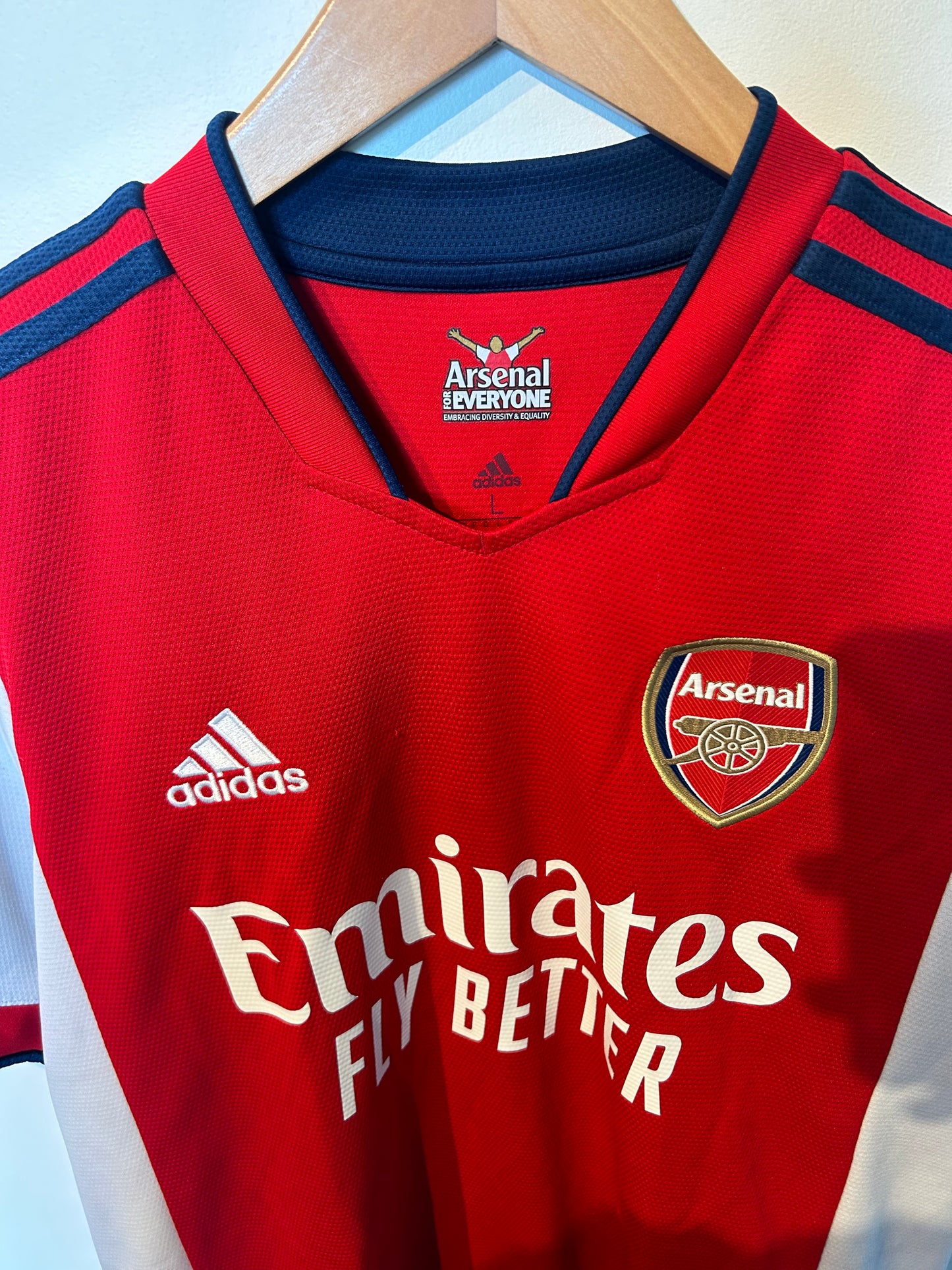 Arsenal 2021-22 Home Shirt - Odegaard #8 - L