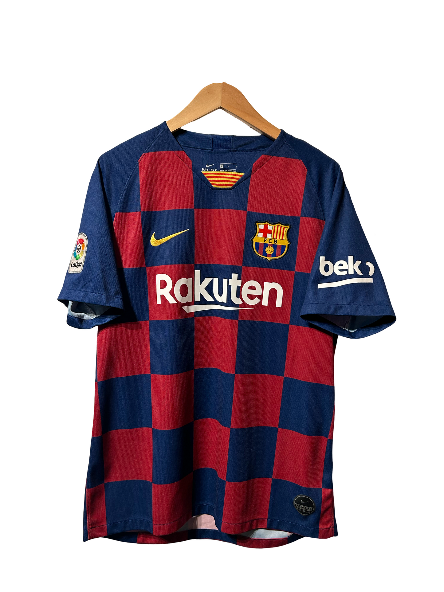 FC Barcelona 2019-20 Home Shirt, #9 Luis Suarez - L