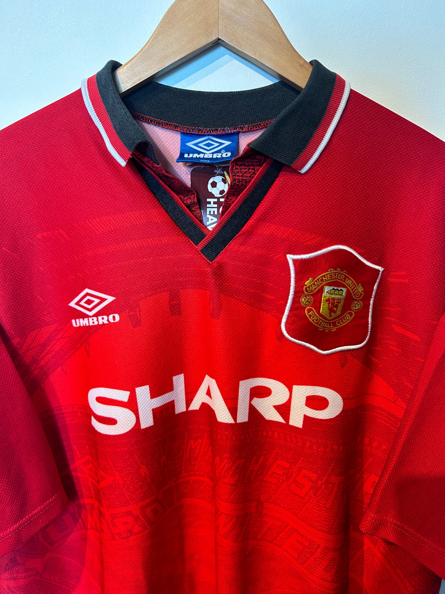 Manchester United 1994-96 Home Shirt - Cantona #7 - XXL
