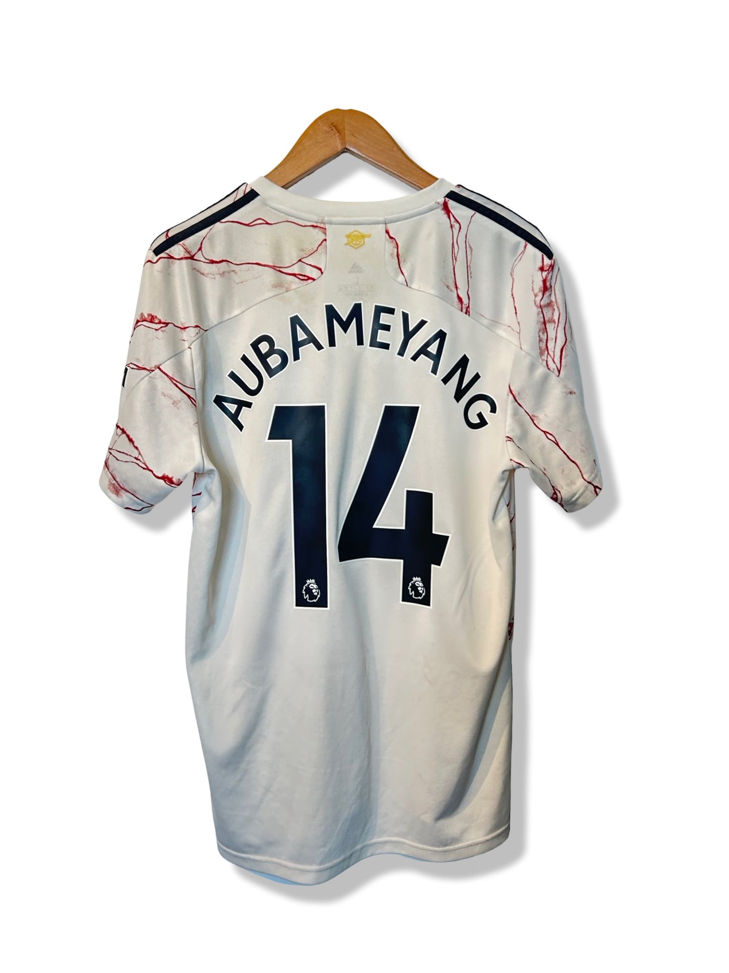 Arsenal 2020-21 Away Shirt - Aubameyang #14 - L