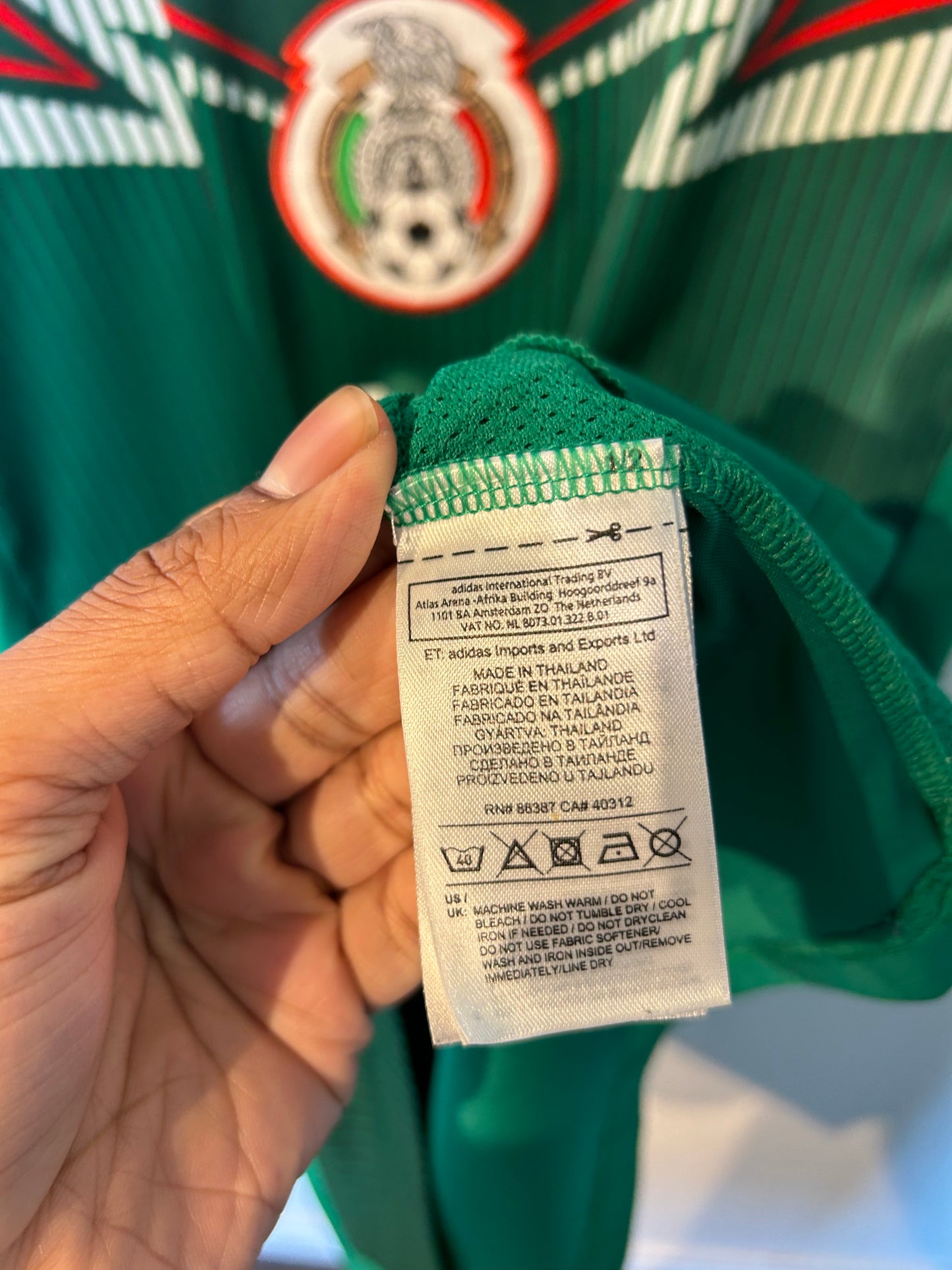 Mexico 2014-15 Home Shirt - J. Hernandez #14 - M