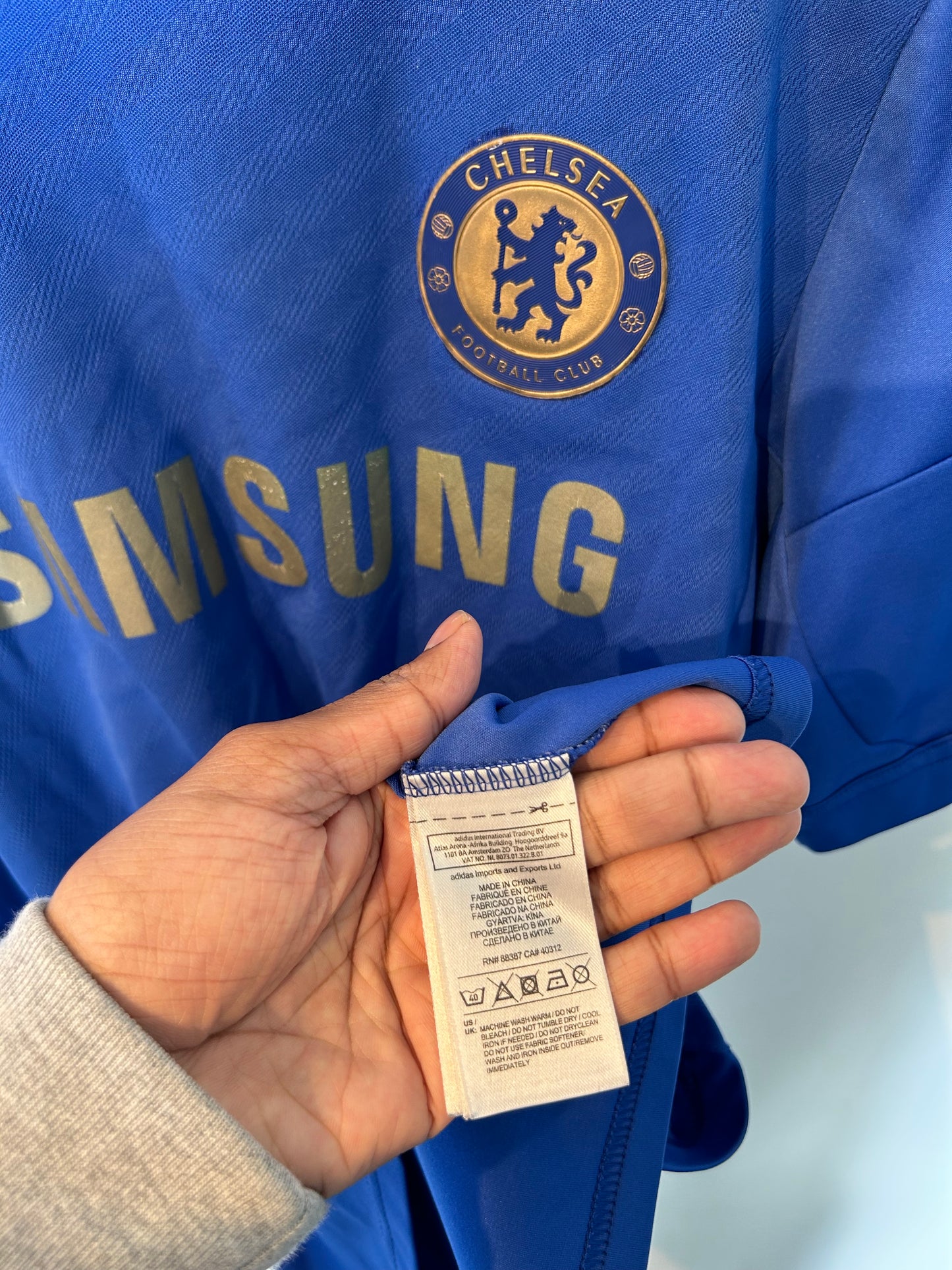 Chelsea 2012-13 Home Shirt - Hazard #17 - S