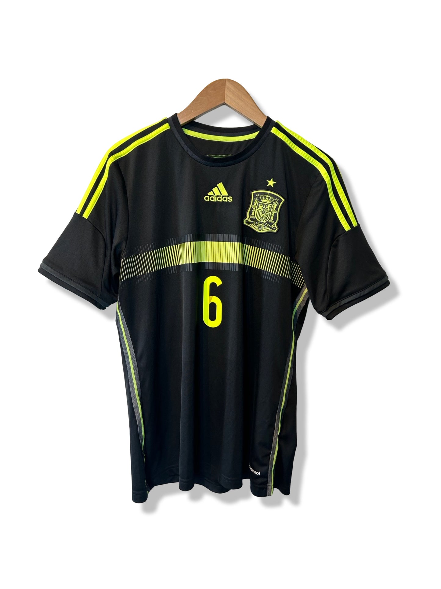 Spain 2014 Away Shirt - Iniesta #6 - M