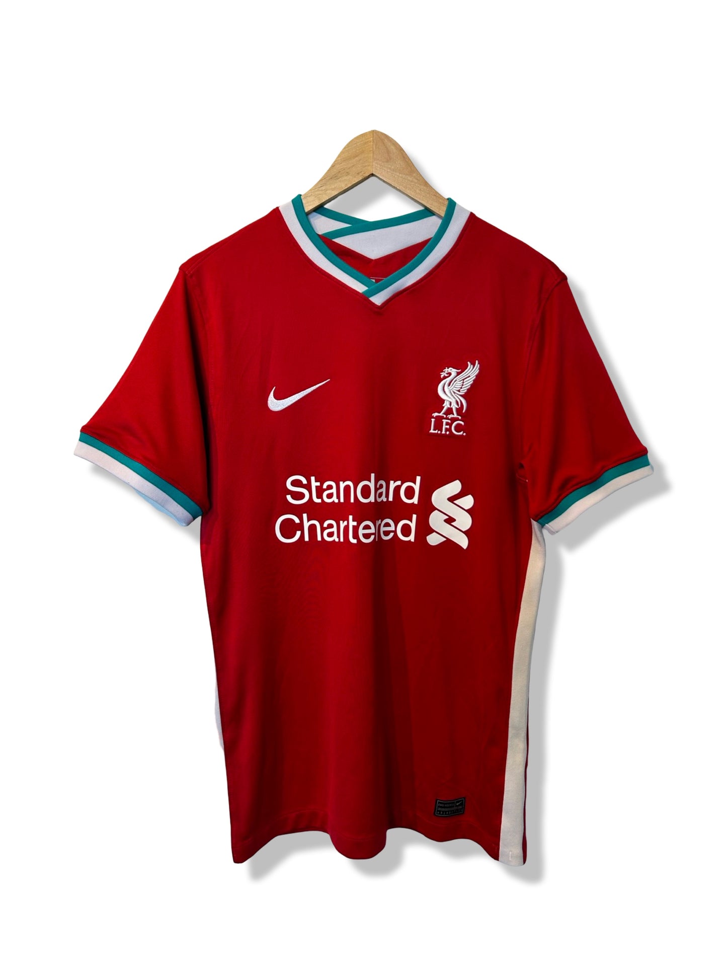 Liverpool 2020-21 Home Shirt - M. Salah #11 - S