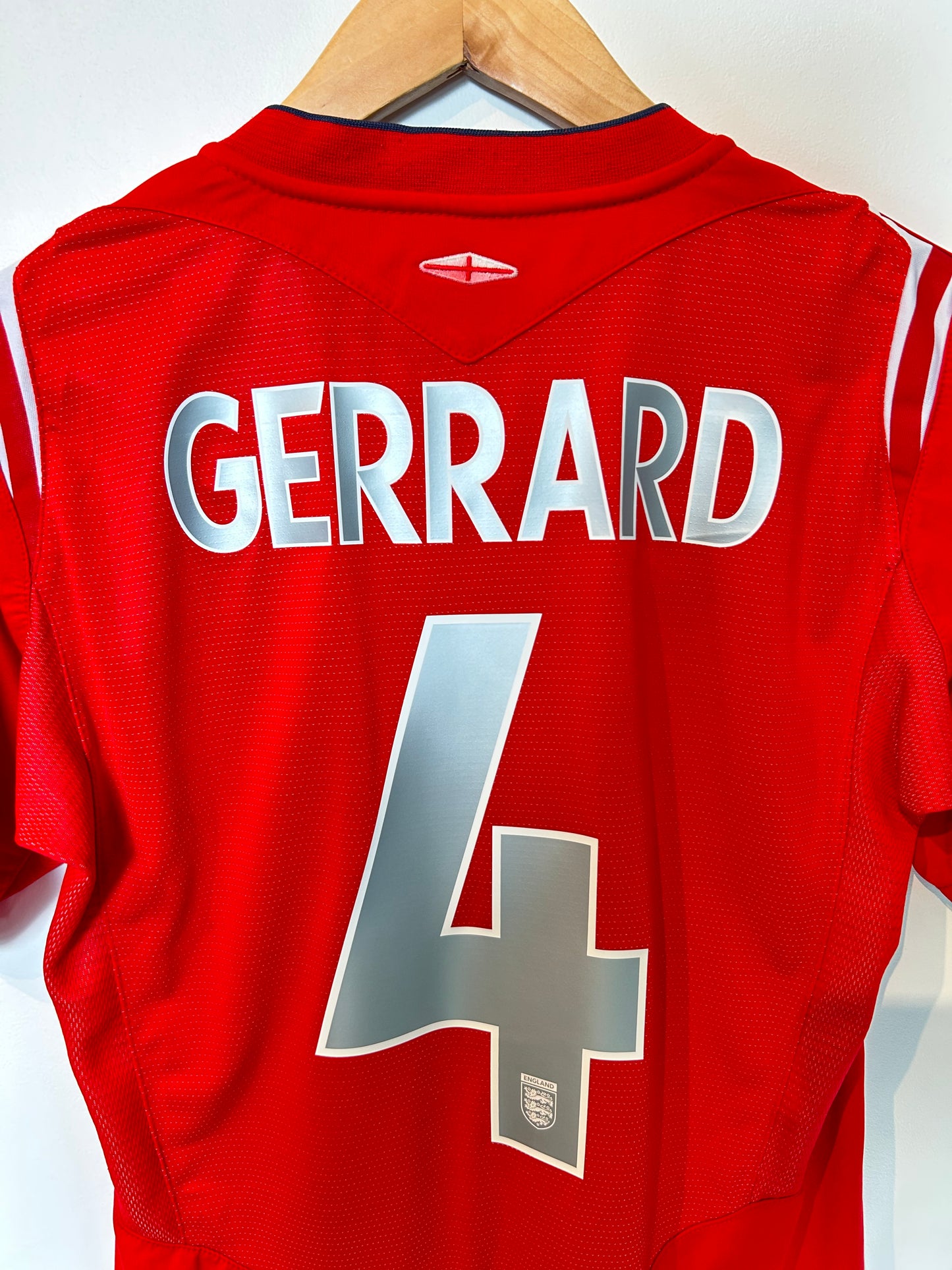 England 2004-06 Away Shirt - Gerrard #4 - S