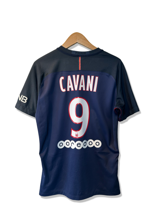 PSG 2016-17 Home Shirt, #9 Edinson Cavani - M