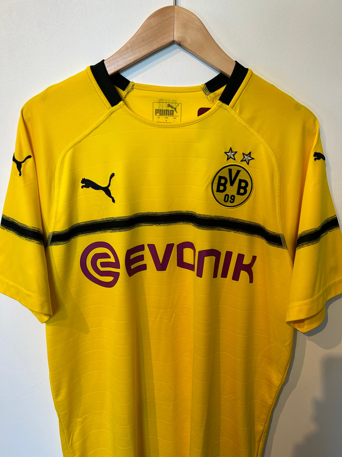 Borussia Dortmund 2018-19 European Home Shirt - Hakimi #5 - L