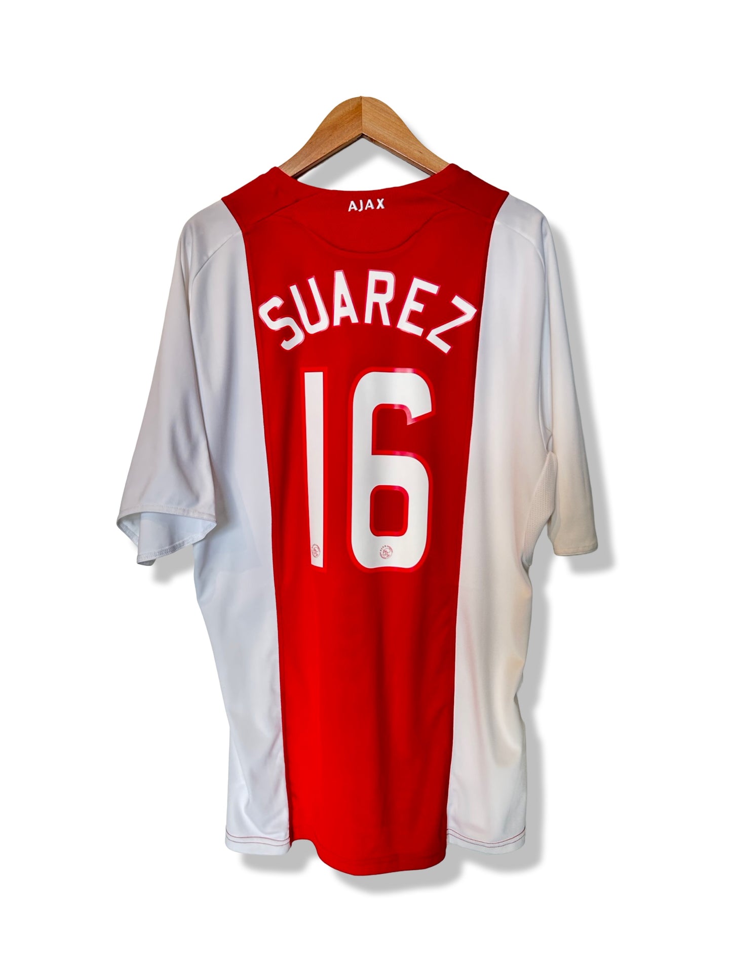 Ajax 2008-09 Home Shirt - Suarez #16 - XL