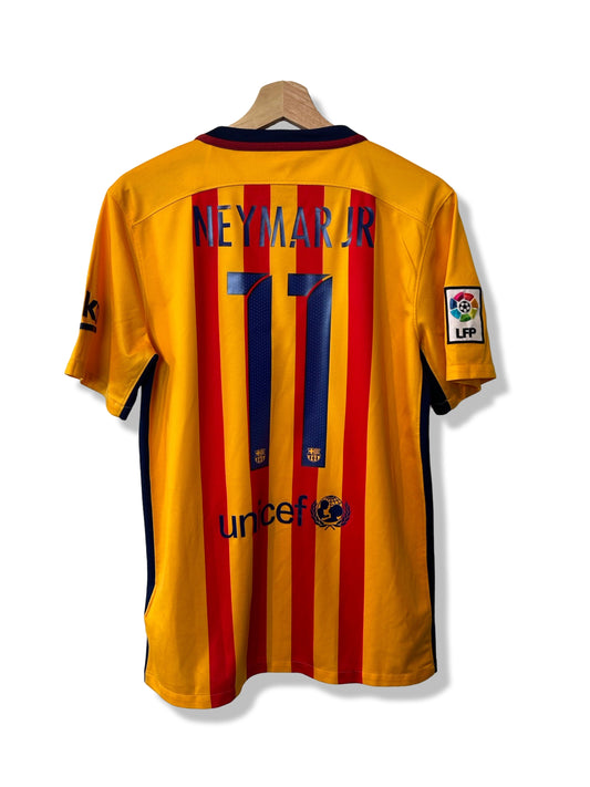 Barcelona 2015-16 Away Shirt - Neymar Jr. #11 - S