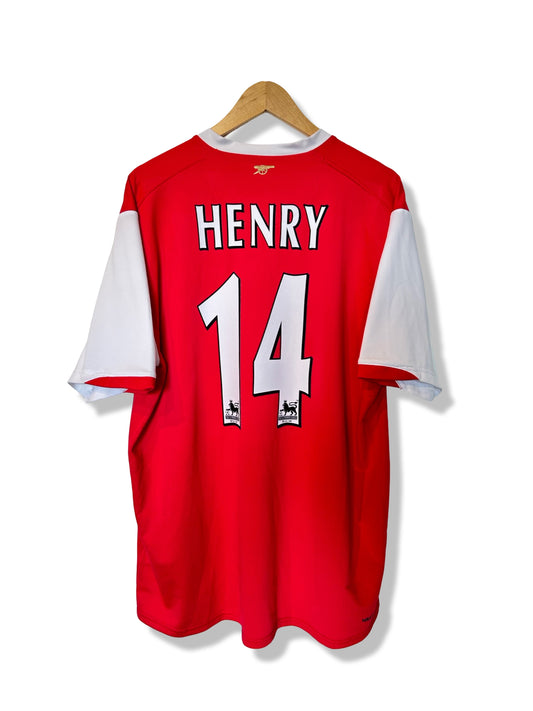 Arsenal 2006-08 Home Shirt - Henry #14 - XL