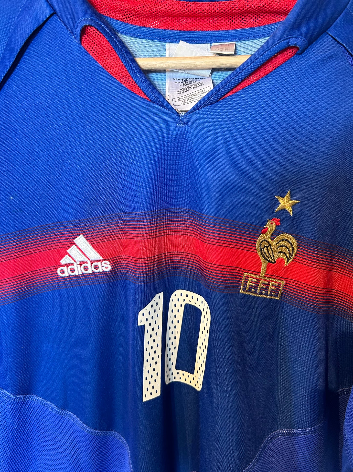 France 2004-06 Home Shirt - Zidane #10 - XL