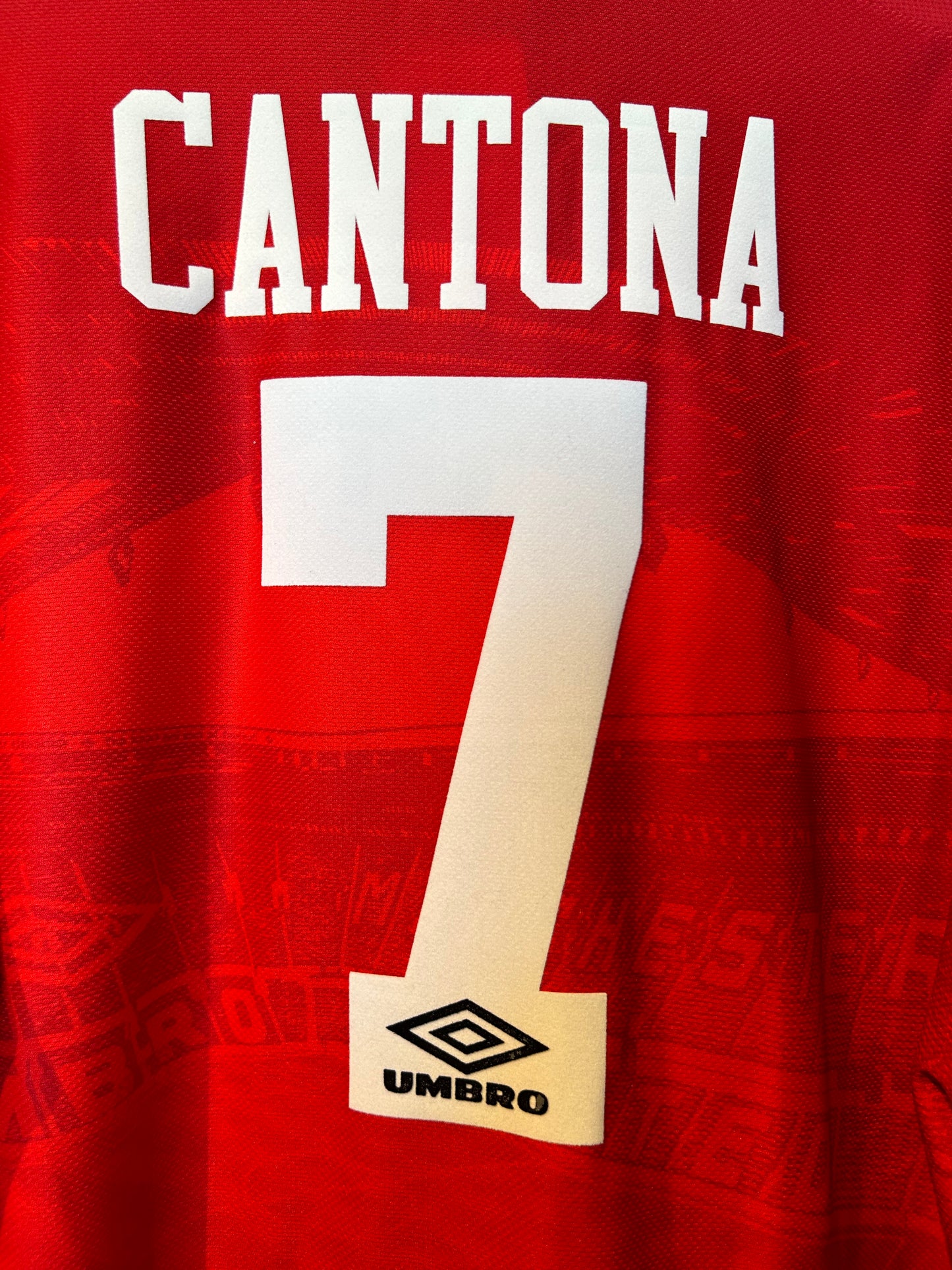 Manchester United 1994-96 Home Shirt - Cantona #7 - XXL