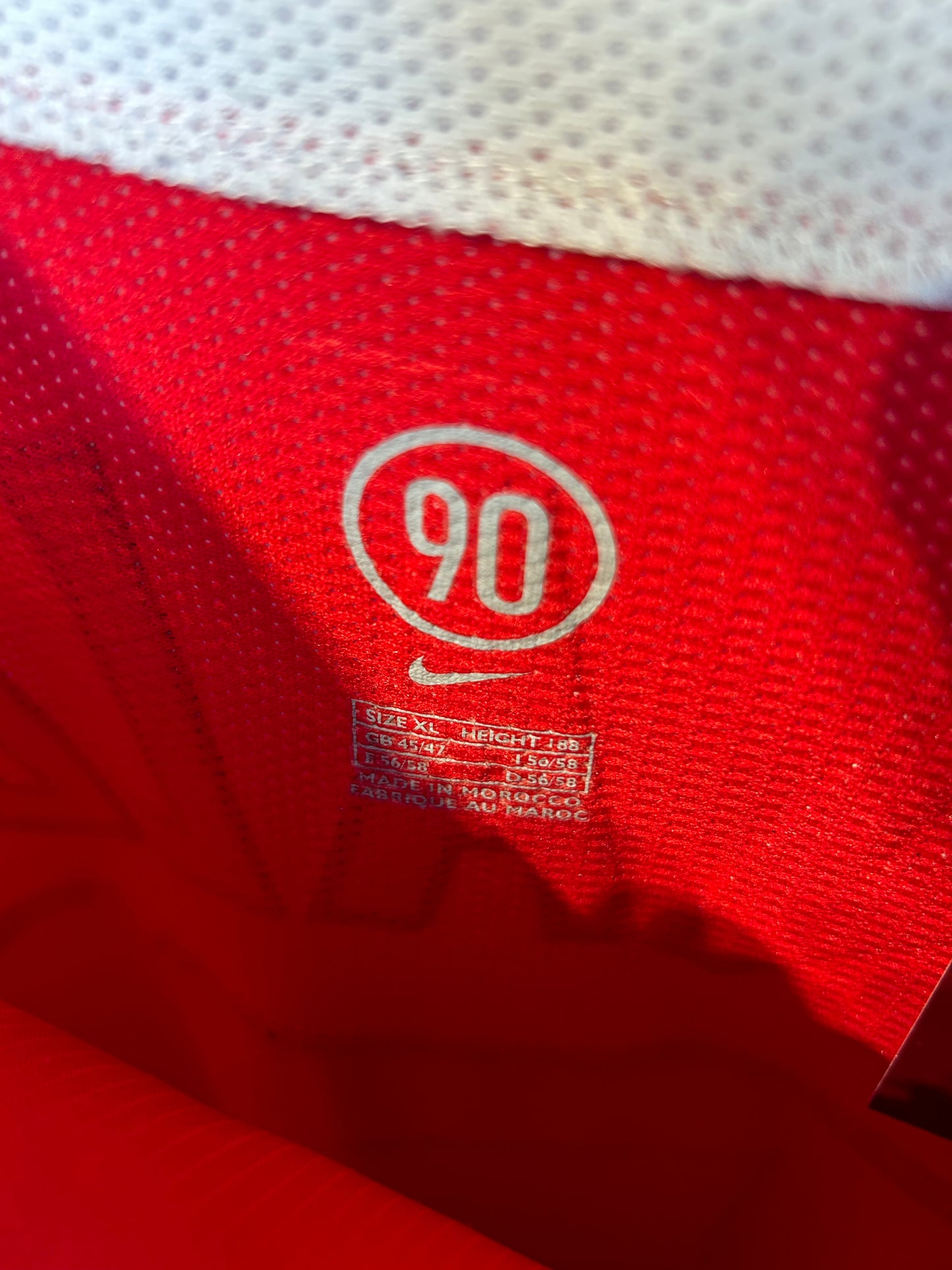 Manchester United 2004-06 Home Shirt, #7 Cristiano Ronaldo - XL