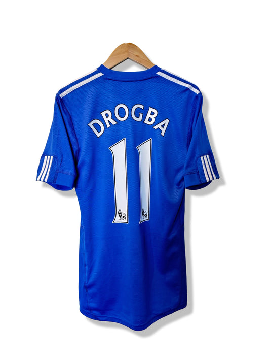 Chelsea 2009-10 Home Shirt - Drogba #11 - S