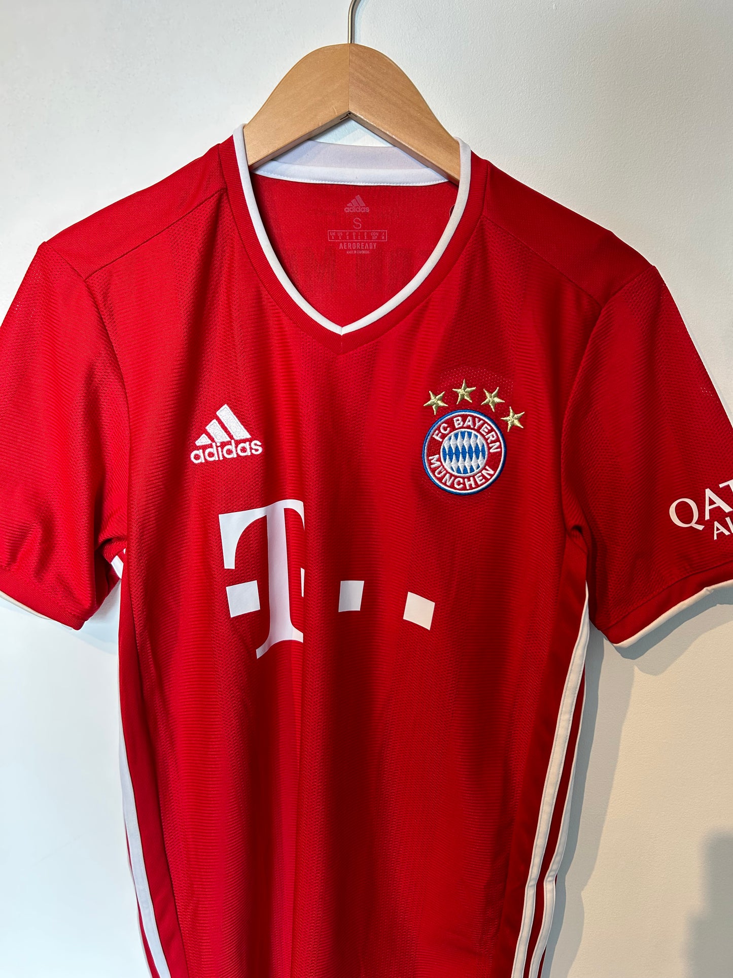 Bayern 2020-21 Home Shirt - Lewandowski #9 - S
