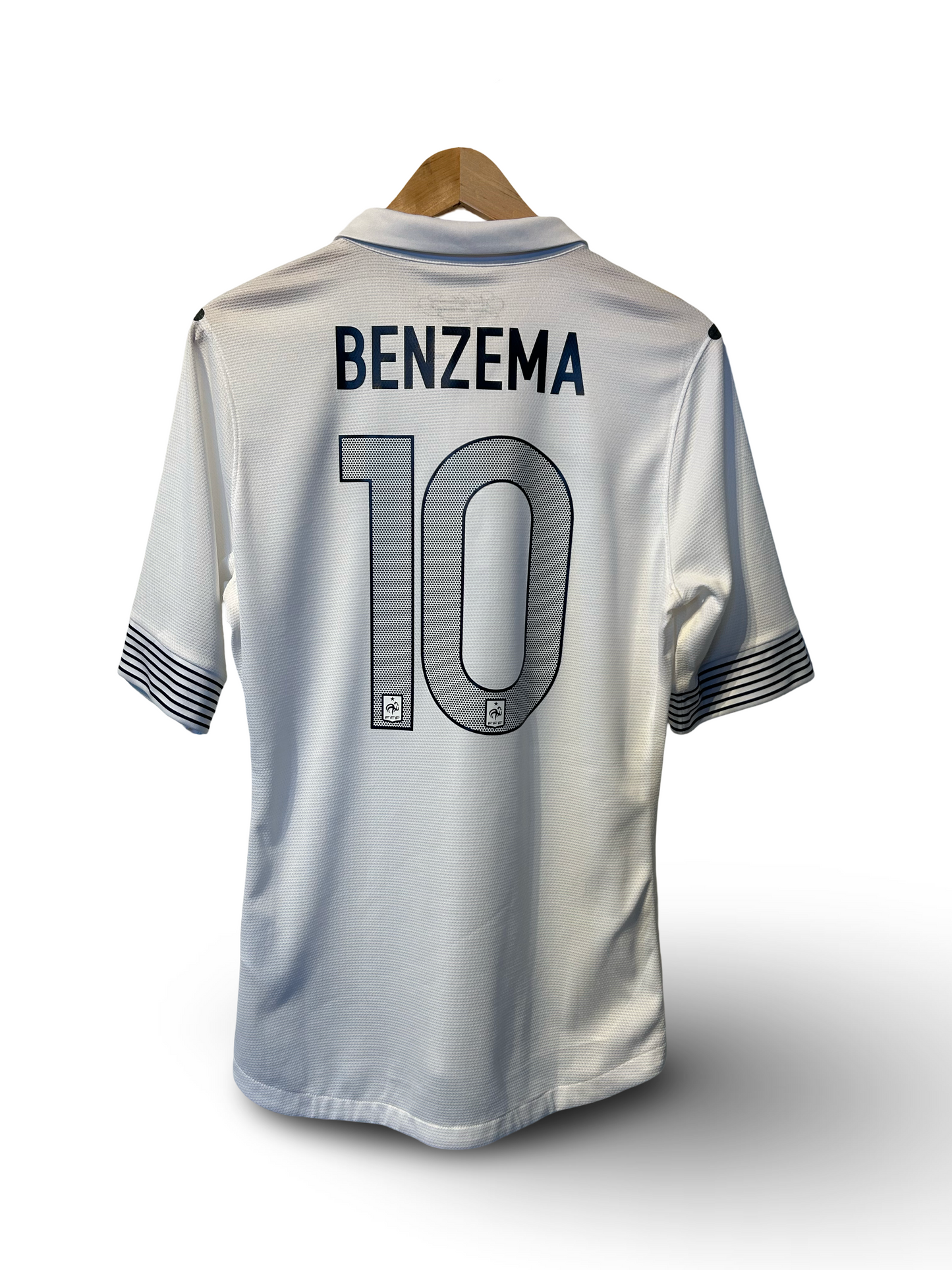 France 2012 Away Shirt, #10 Karim Benzema - M