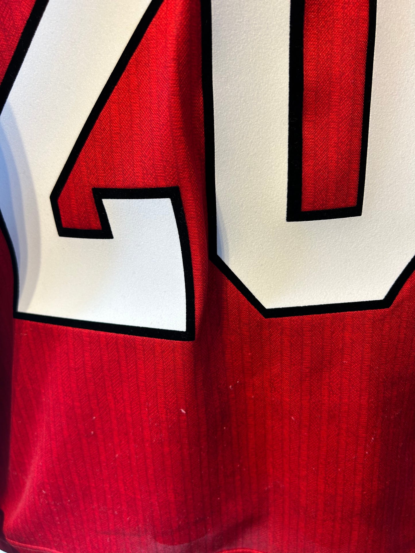 Manchester United 1996-97 Home Shirt, #20 Solskjaer - M
