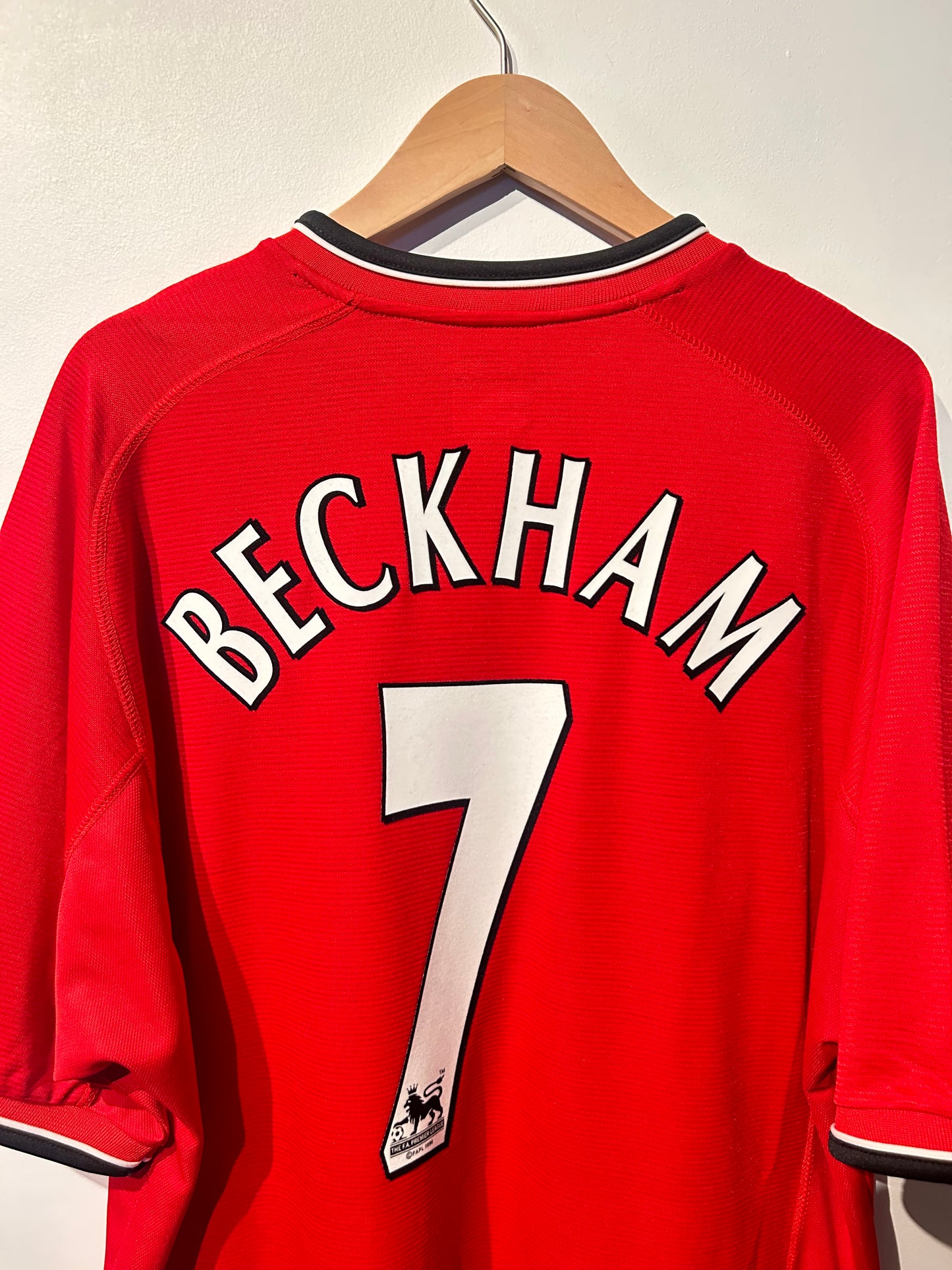 Manchester United 2000-02 Home Shirt - Beckham #7 - XL