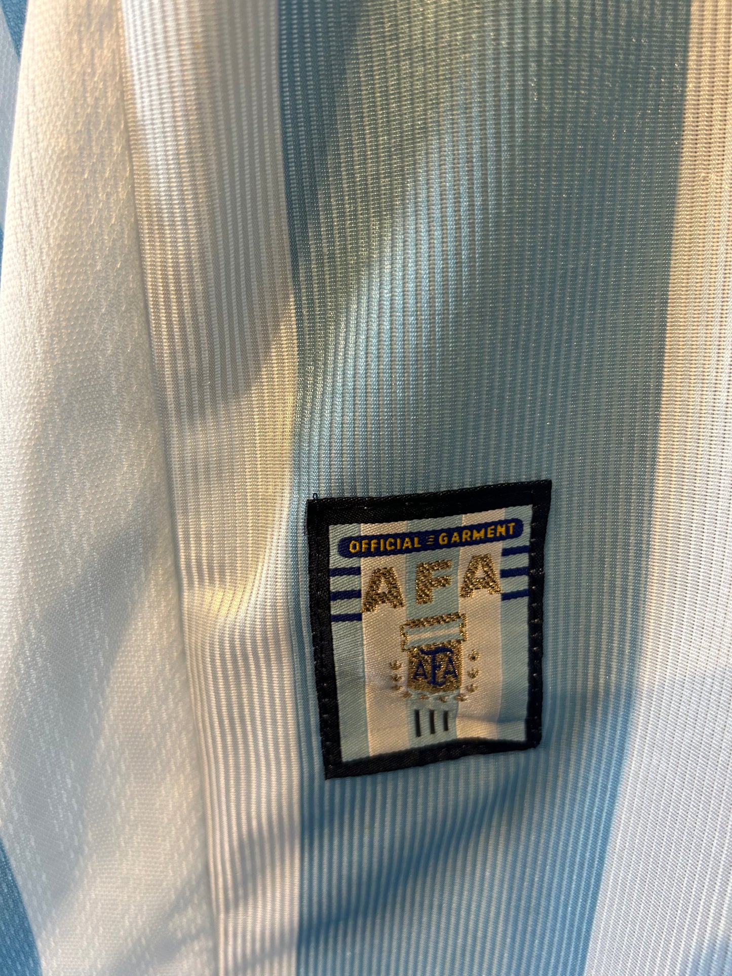 Argentina 1998-99 Home Shirt - Batistuta #9 - S