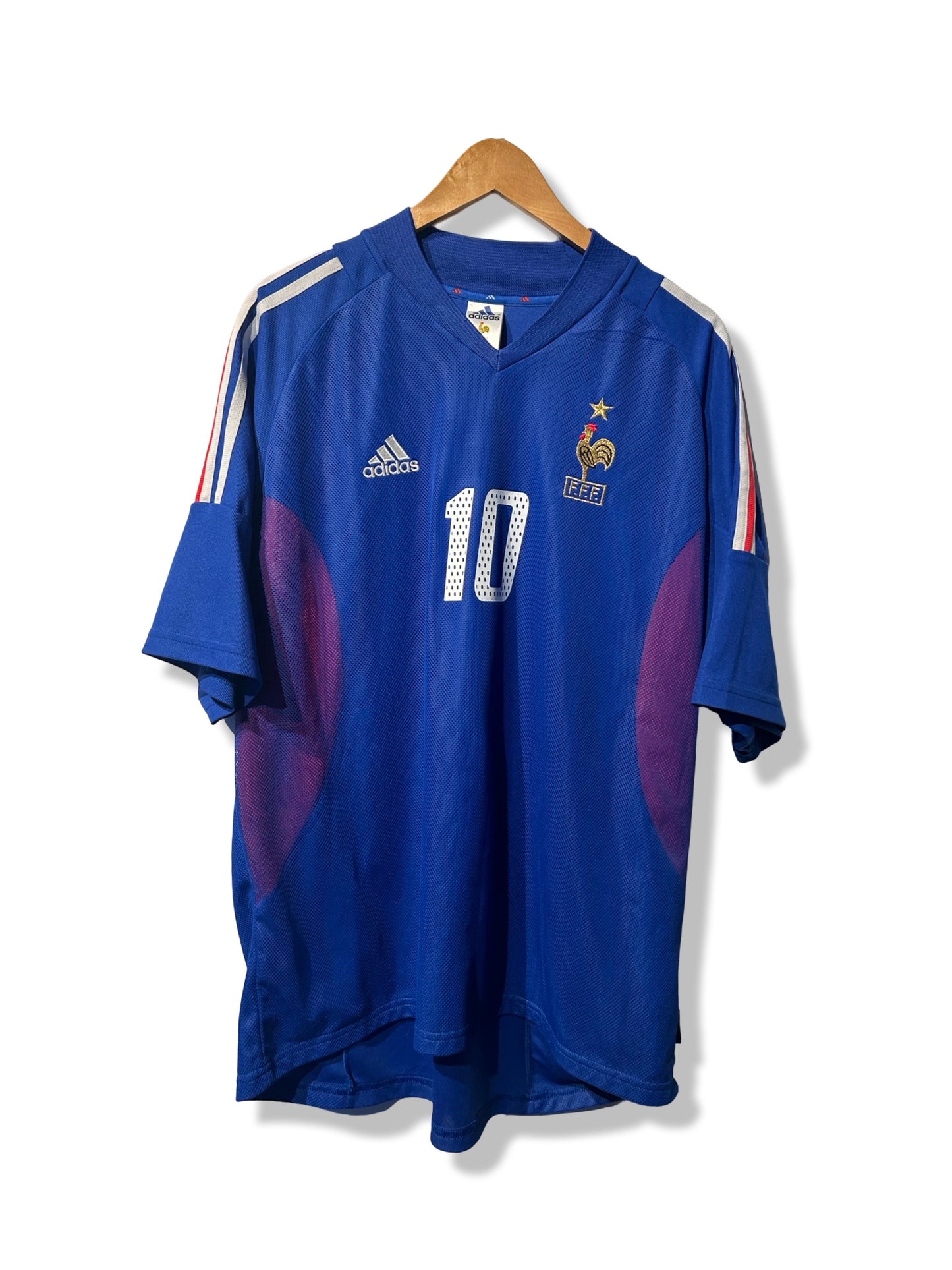 France 2002-04 Home Shirt - Zidane #10 - XL