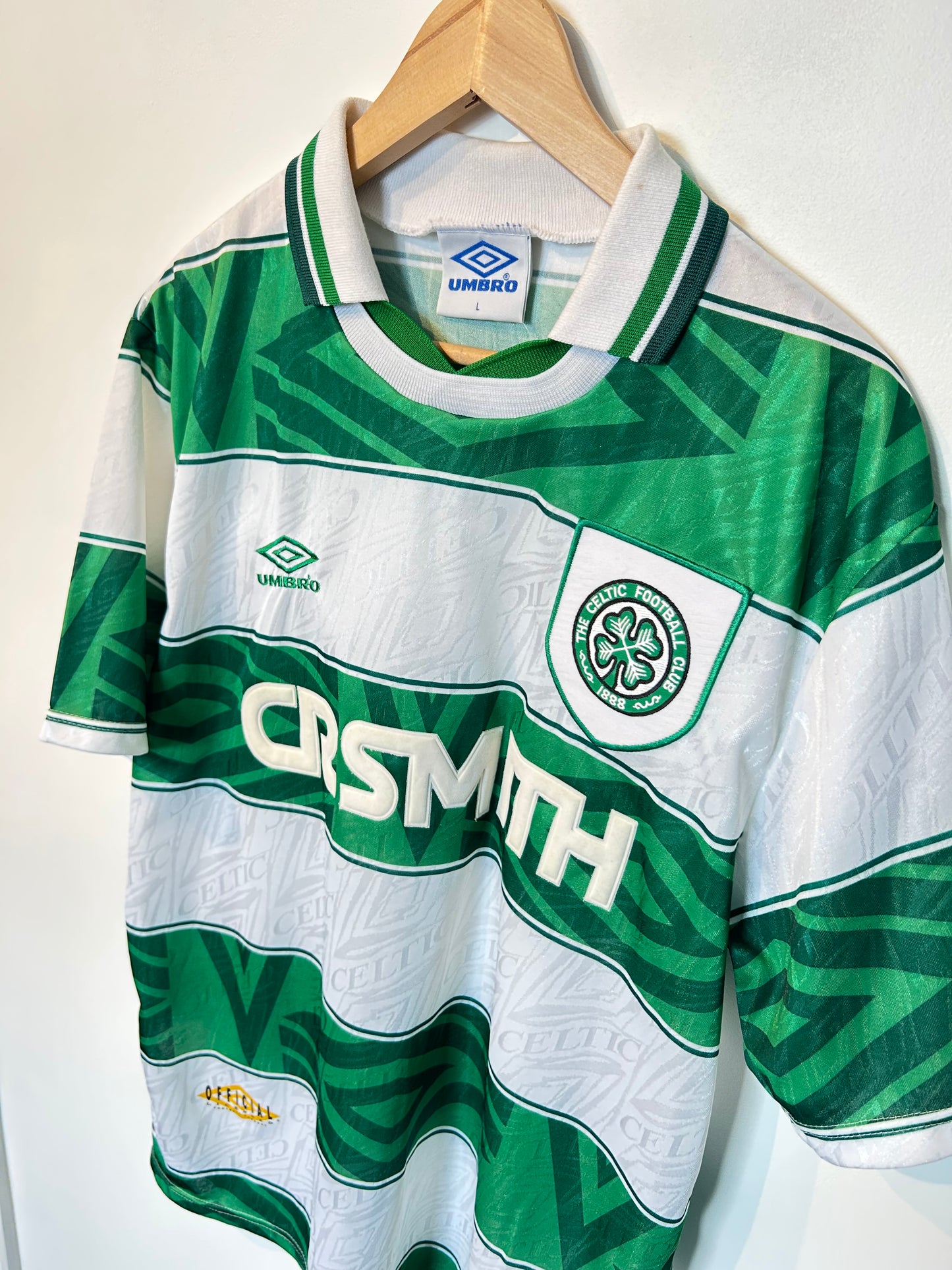 Celtic 1993-95 Home Shirt - L