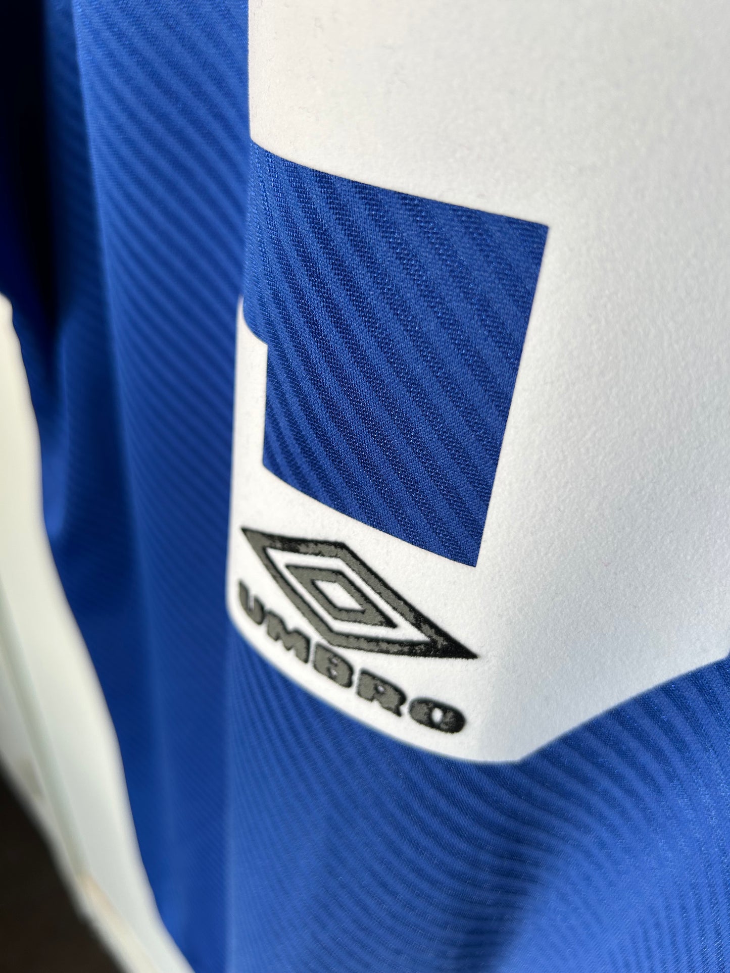 Everton 1993-95 Home Shirt - Ferguson #9 - XL