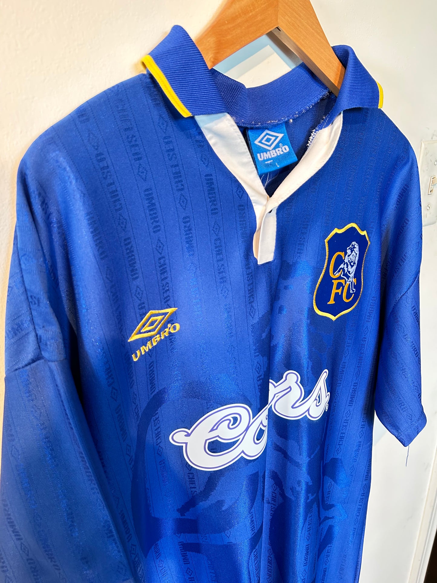 Chelsea 1995-97 Home Shirt - Gullit #4 - L