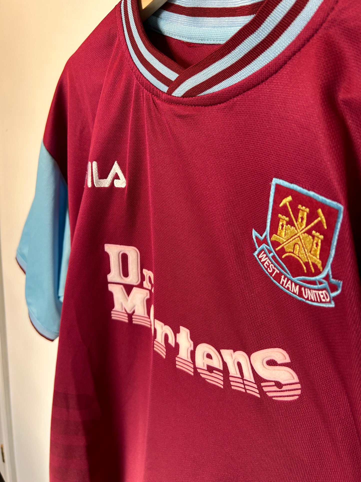 West Ham 2001-03 Home Shirt - Di Canio #10 - XL