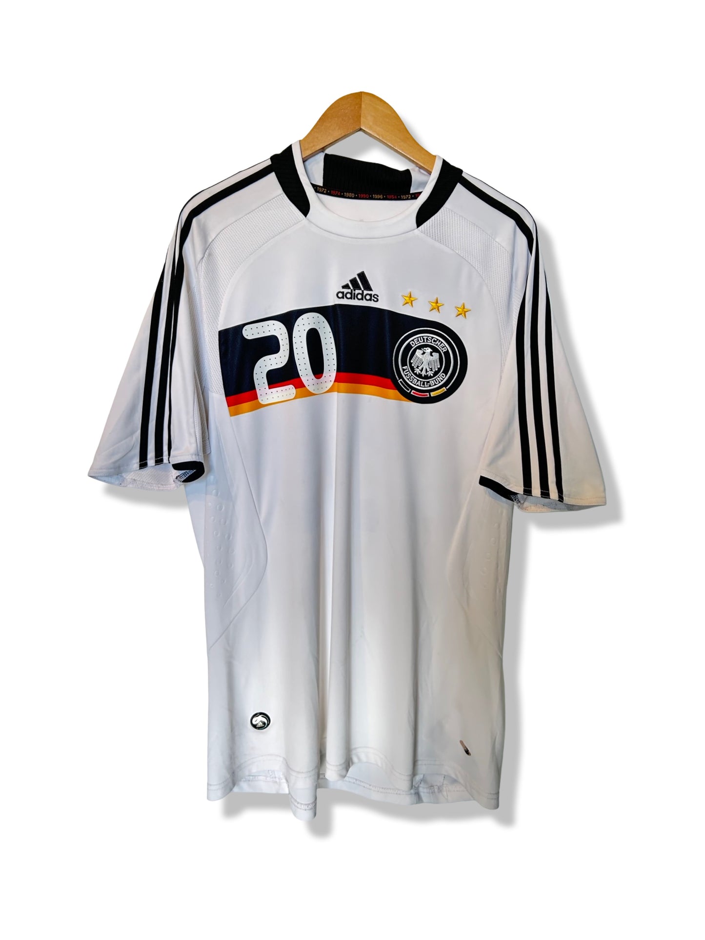 Germany 2008-09 Home Shirt - Podolski #20 - L