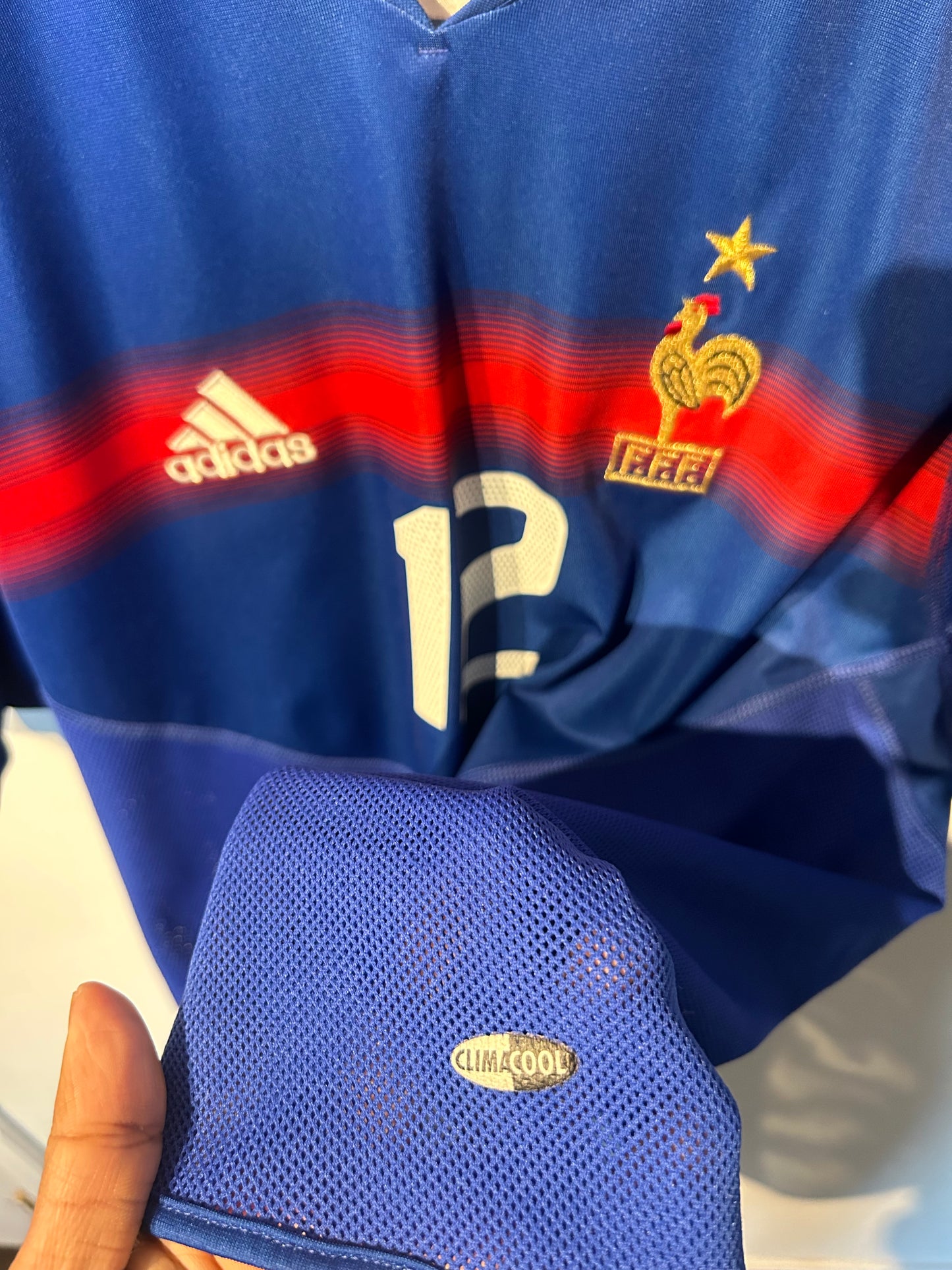France 2004-06 Home Shirt - Henry #12 - M