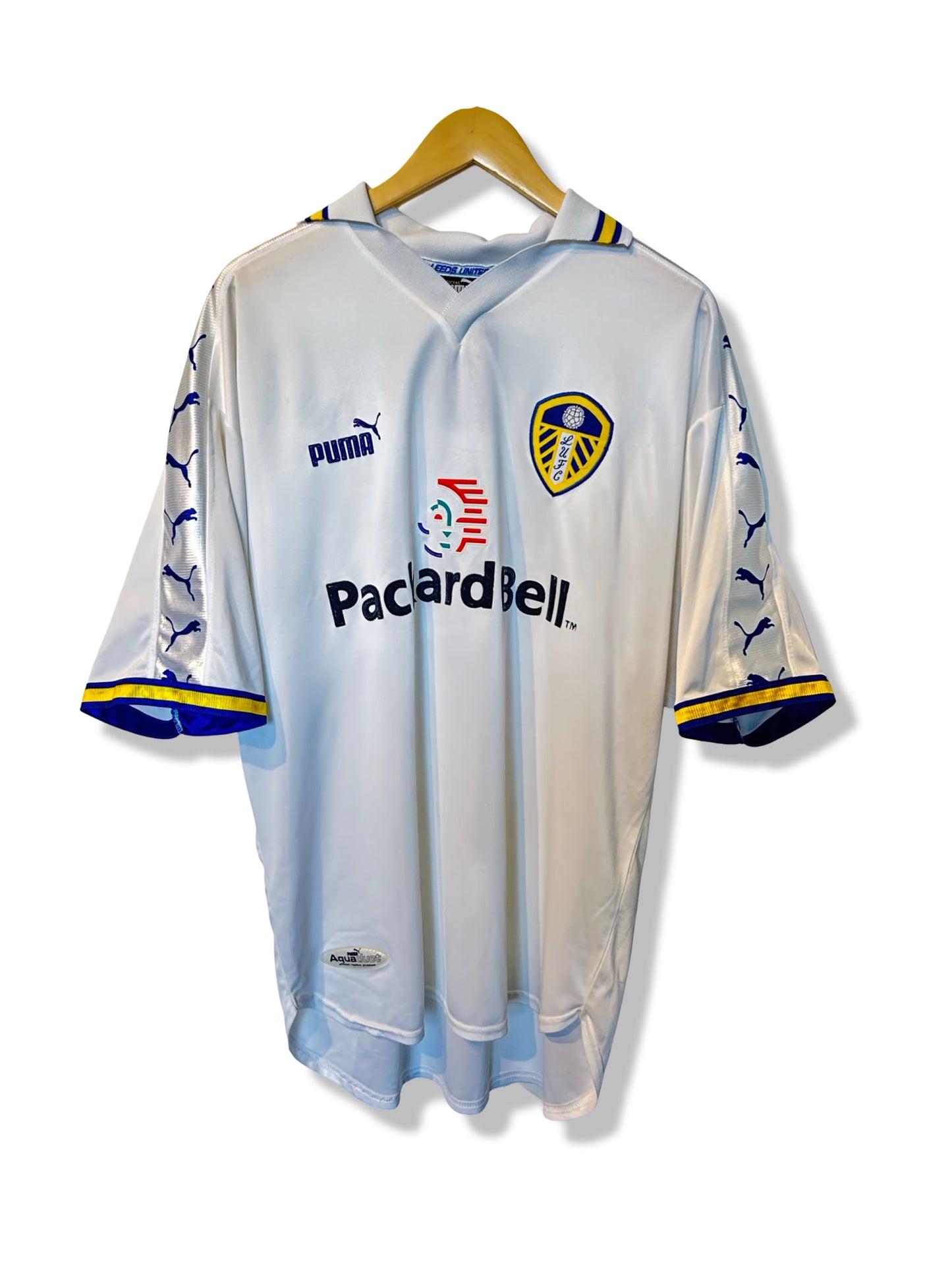 Leeds 1998-00 Home Shirt - Hasselbaink #9 - L