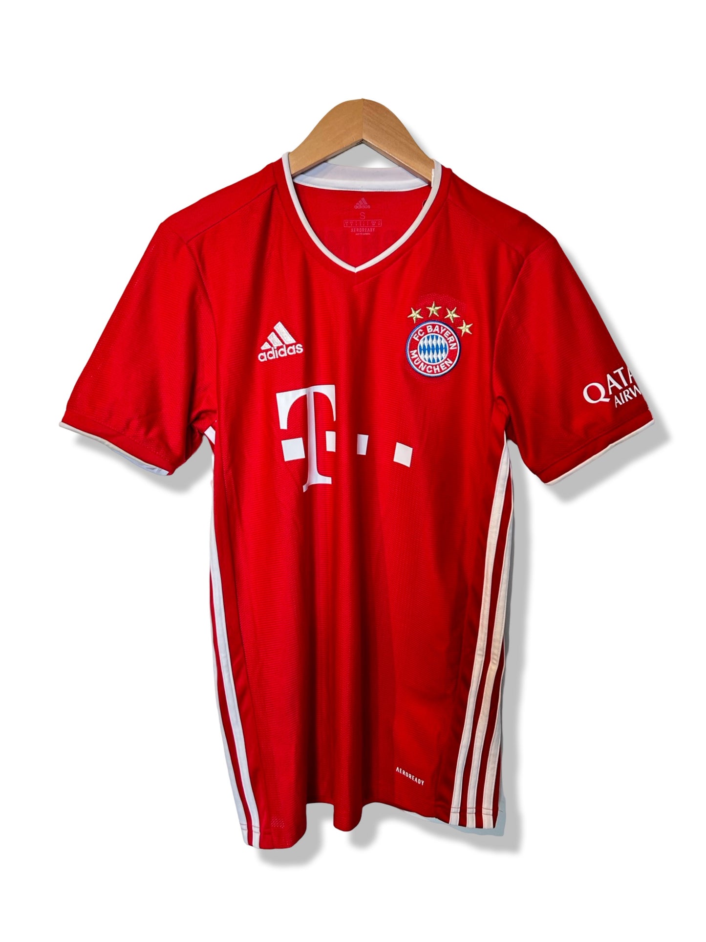 Bayern 2020-21 Home Shirt - Lewandowski #9 - S