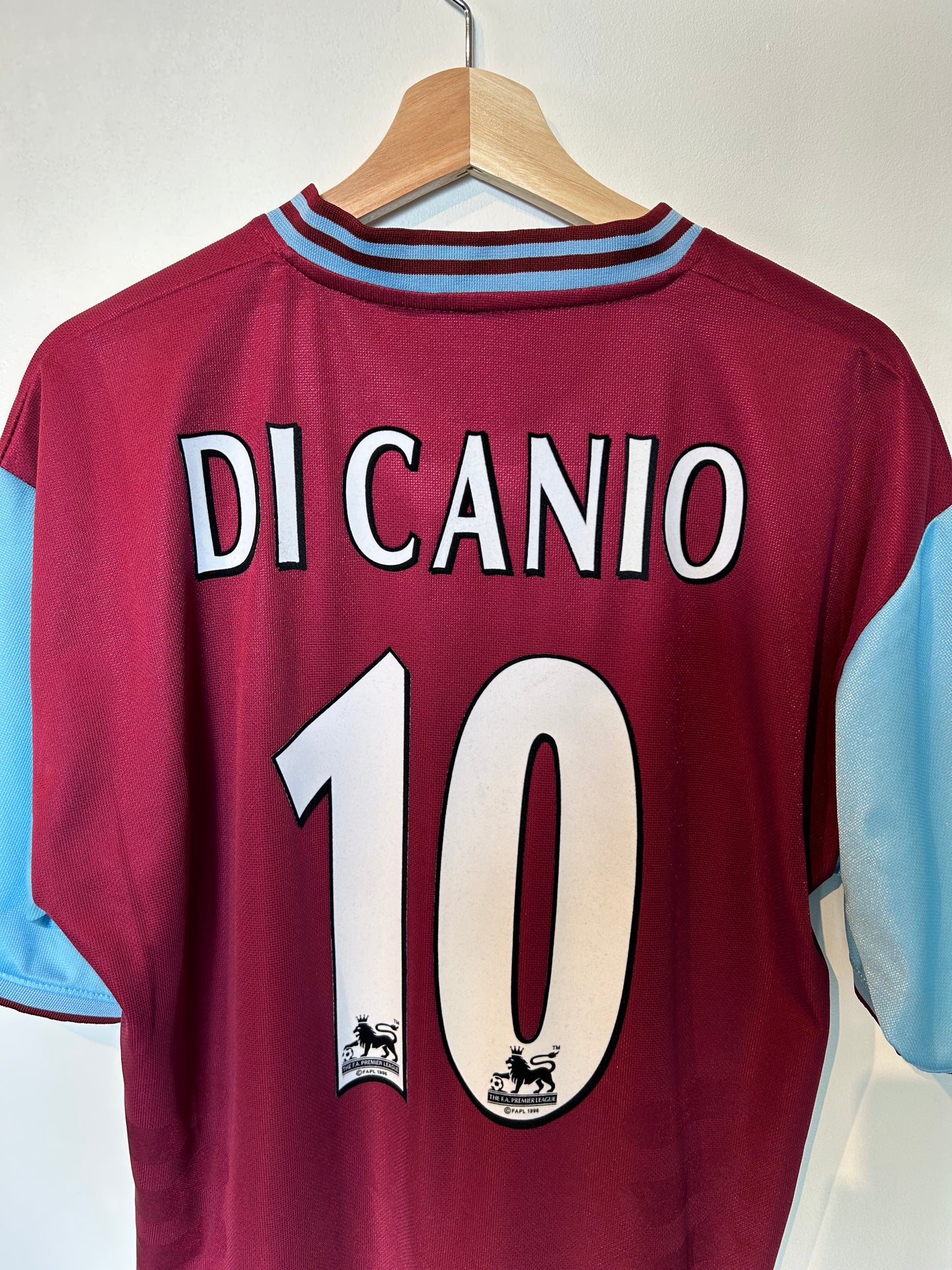 West Ham 2001-03 Home Shirt - Di Canio #10 - XL