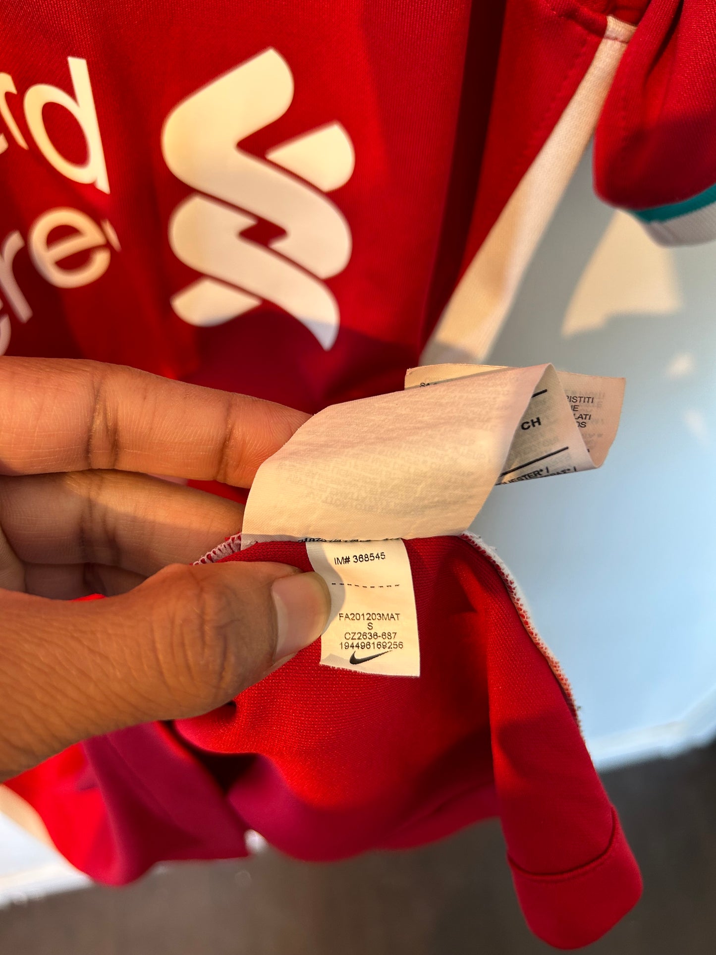 Liverpool 2020-21 Home Shirt - M. Salah #11 - S