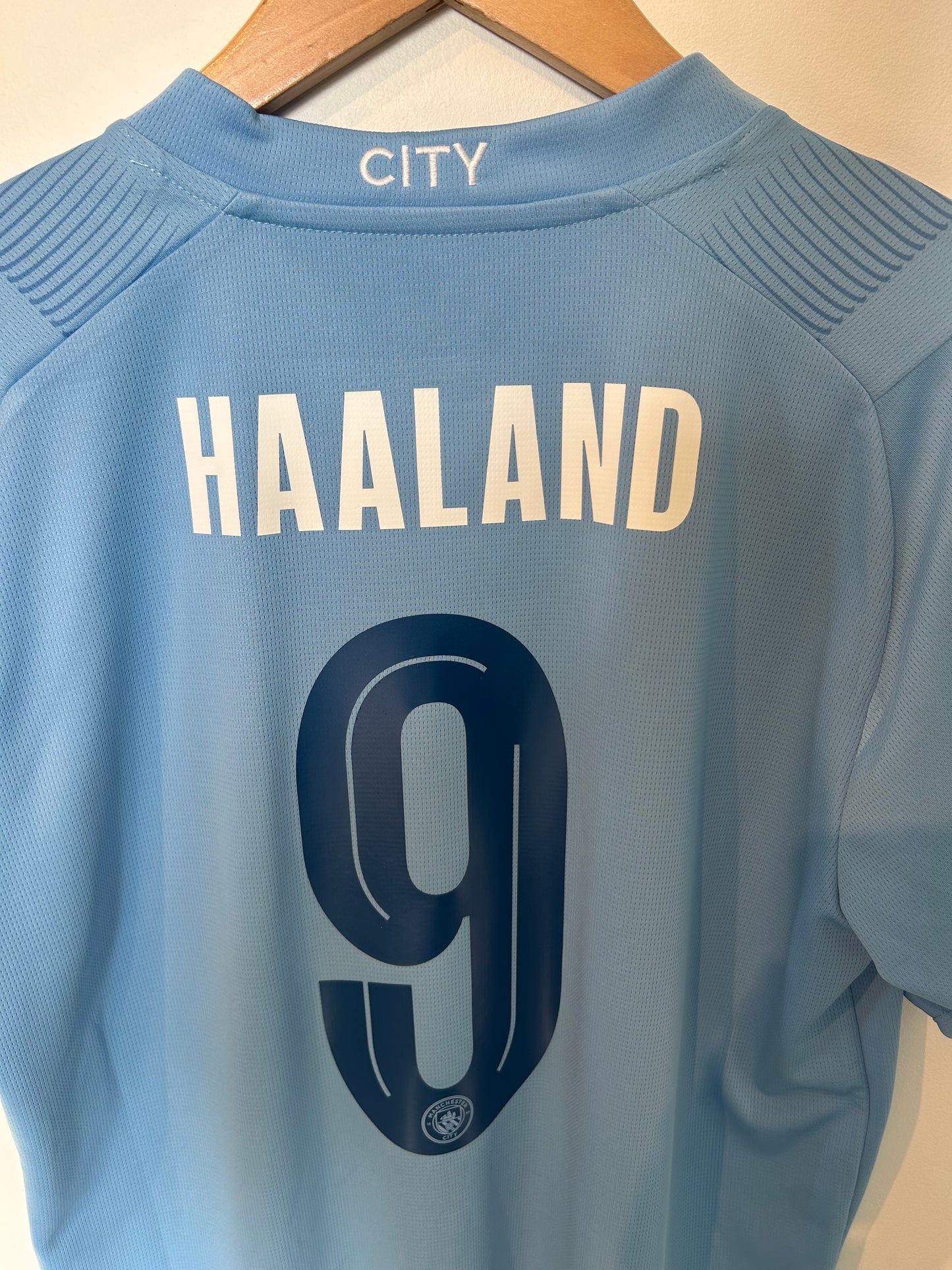 Manchester City 2023-24 Home Shirt - Haaland #9 - M
