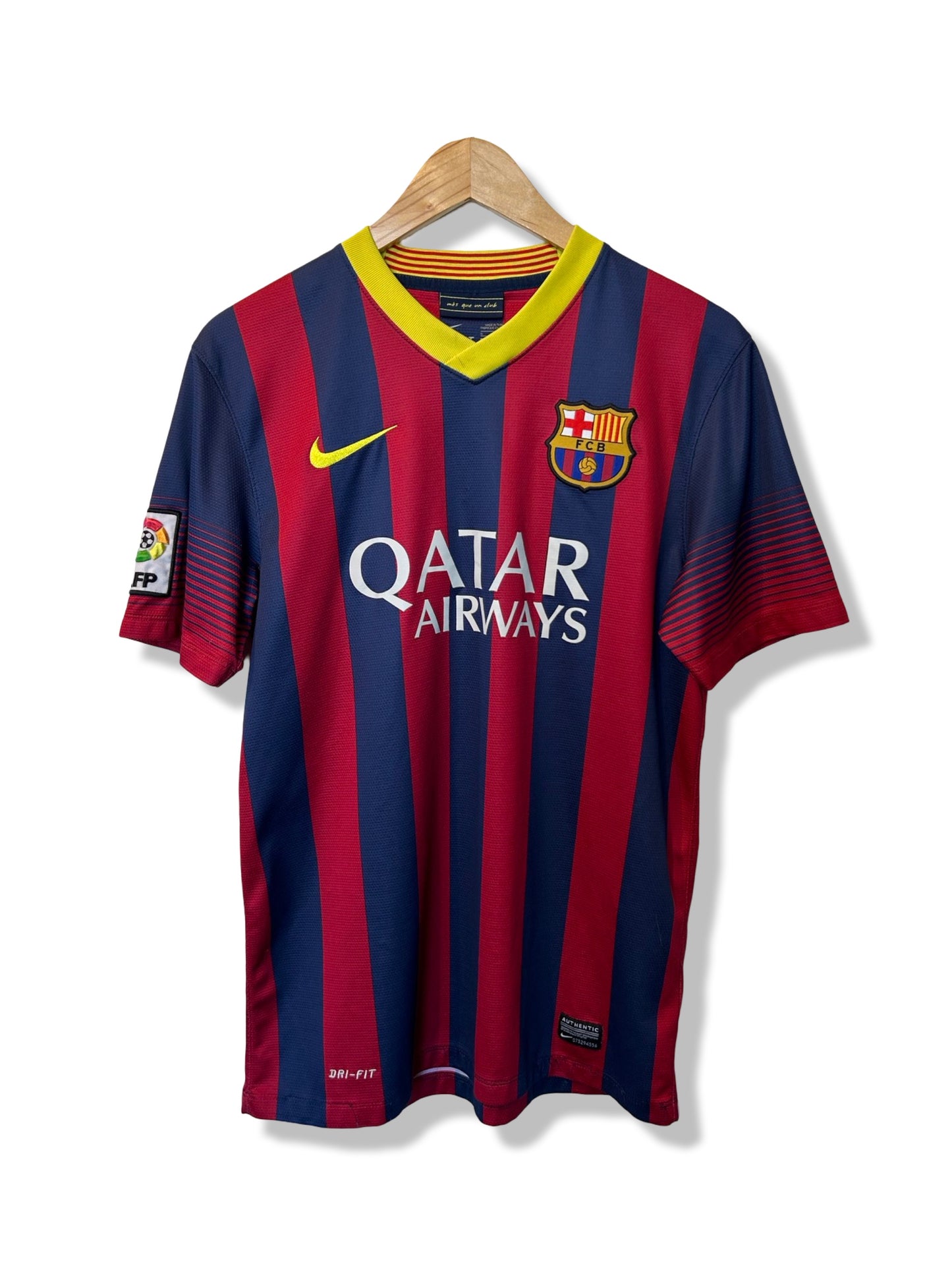Barcelona 2013-14 Home Shirt - Messi #10 - S