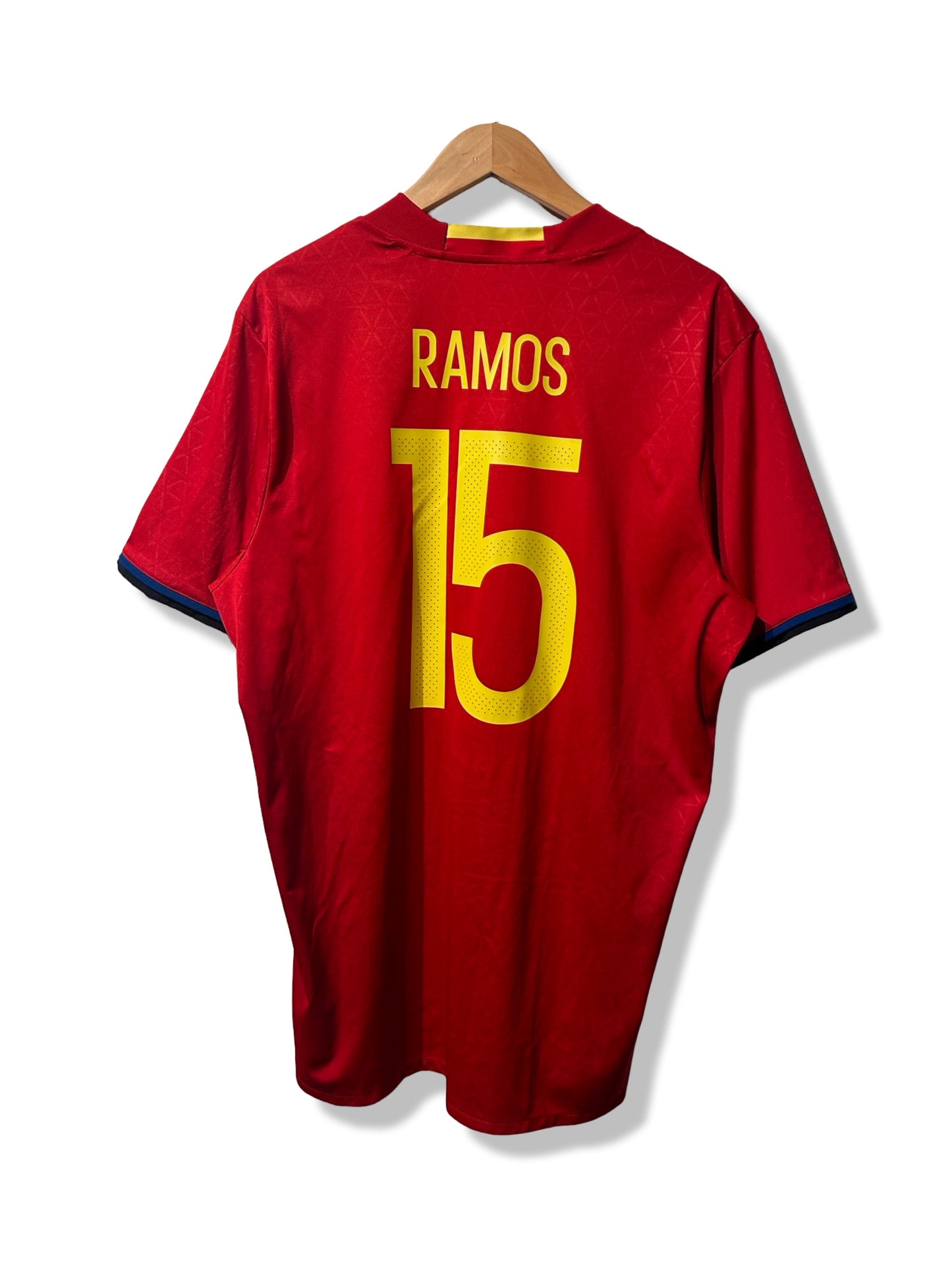 Spain 2016 Home Shirt - Ramos #15 - XL