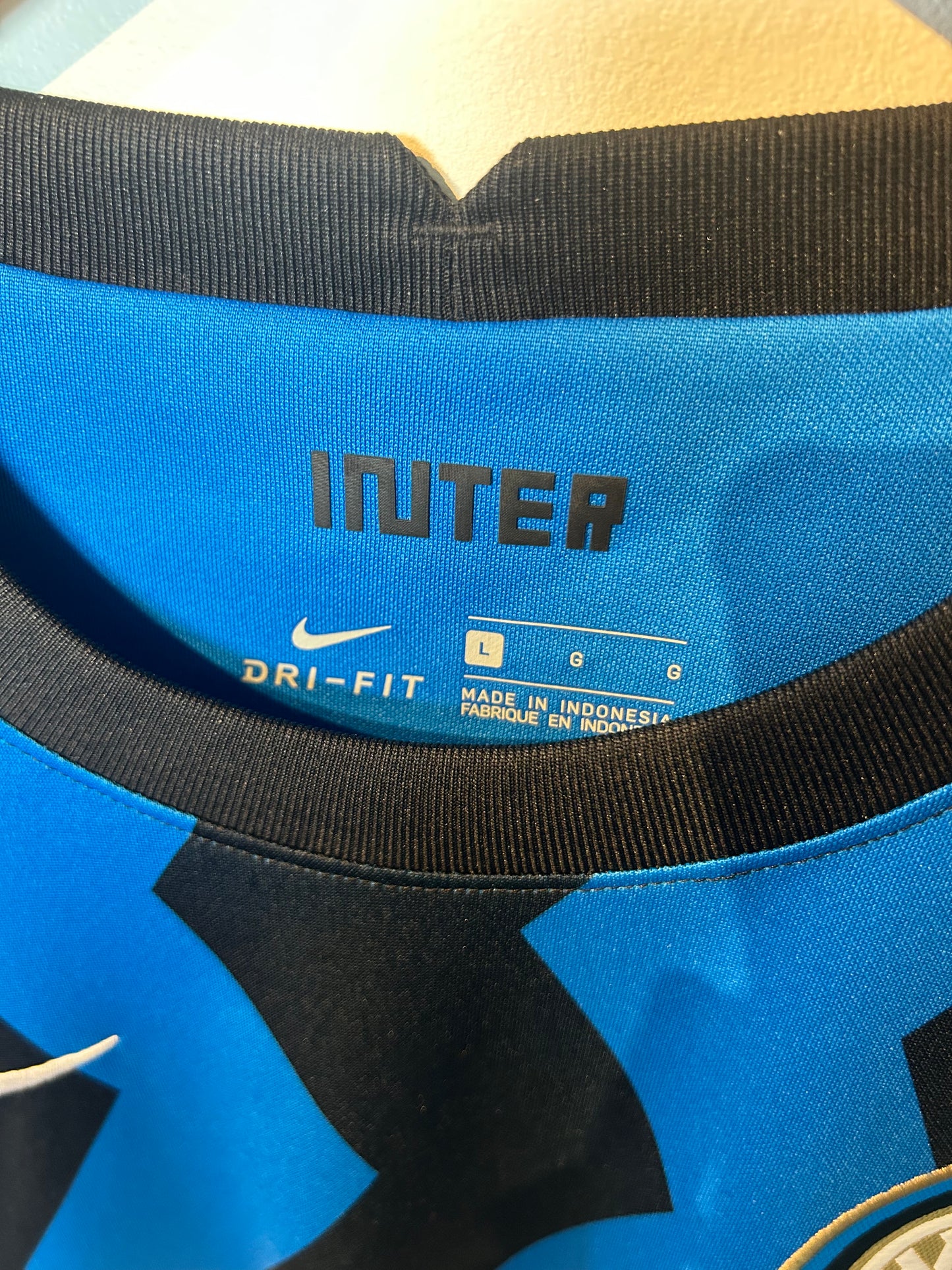 Inter Milan 2020-21 Home Shirt - Lautaro #10 - L