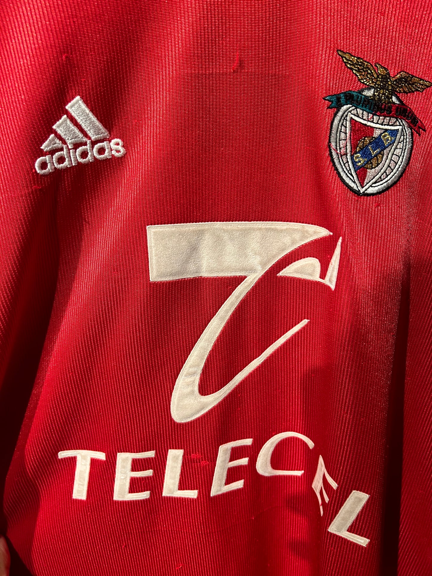 Benfica 1998-99 Home Shirt - Nuno Gomes #21 - XL