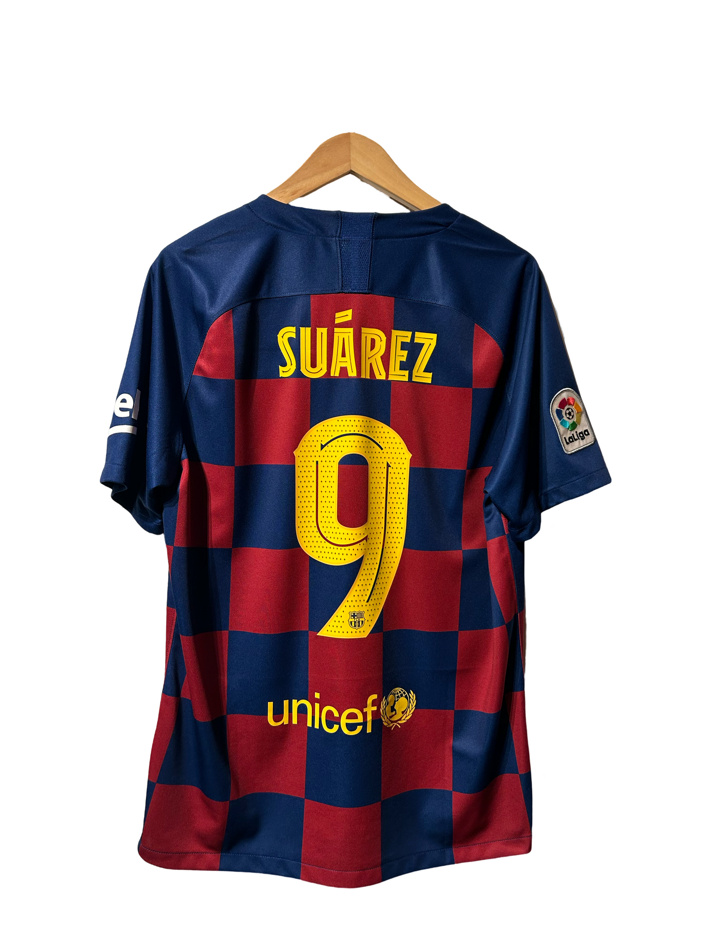 FC Barcelona 2019-20 Home Shirt, #9 Luis Suarez - L