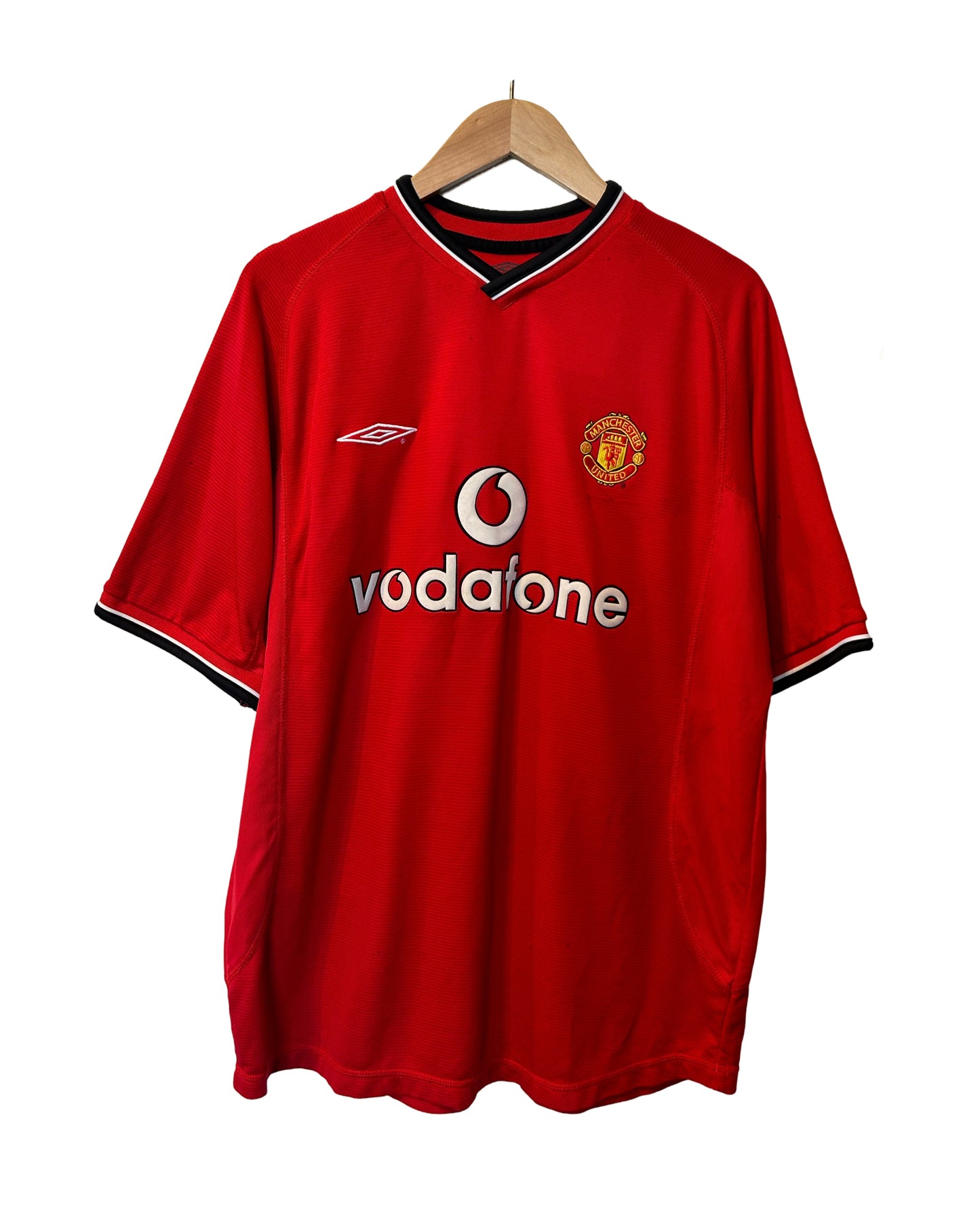 Manchester United 2000-02 Home Shirt, #16 Roy Keane - L